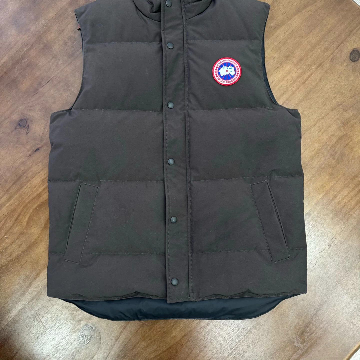 Canada Goose Down Vest Charcoal L - Excellent Cond.