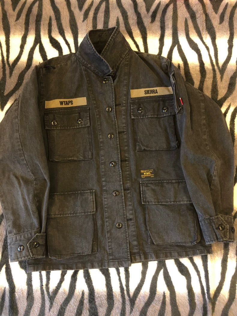 Wtaps wtaps 17ss Washed Four-Pocket Jacket Size US S / EU 44-46 / 1 - 1 Thumbnail