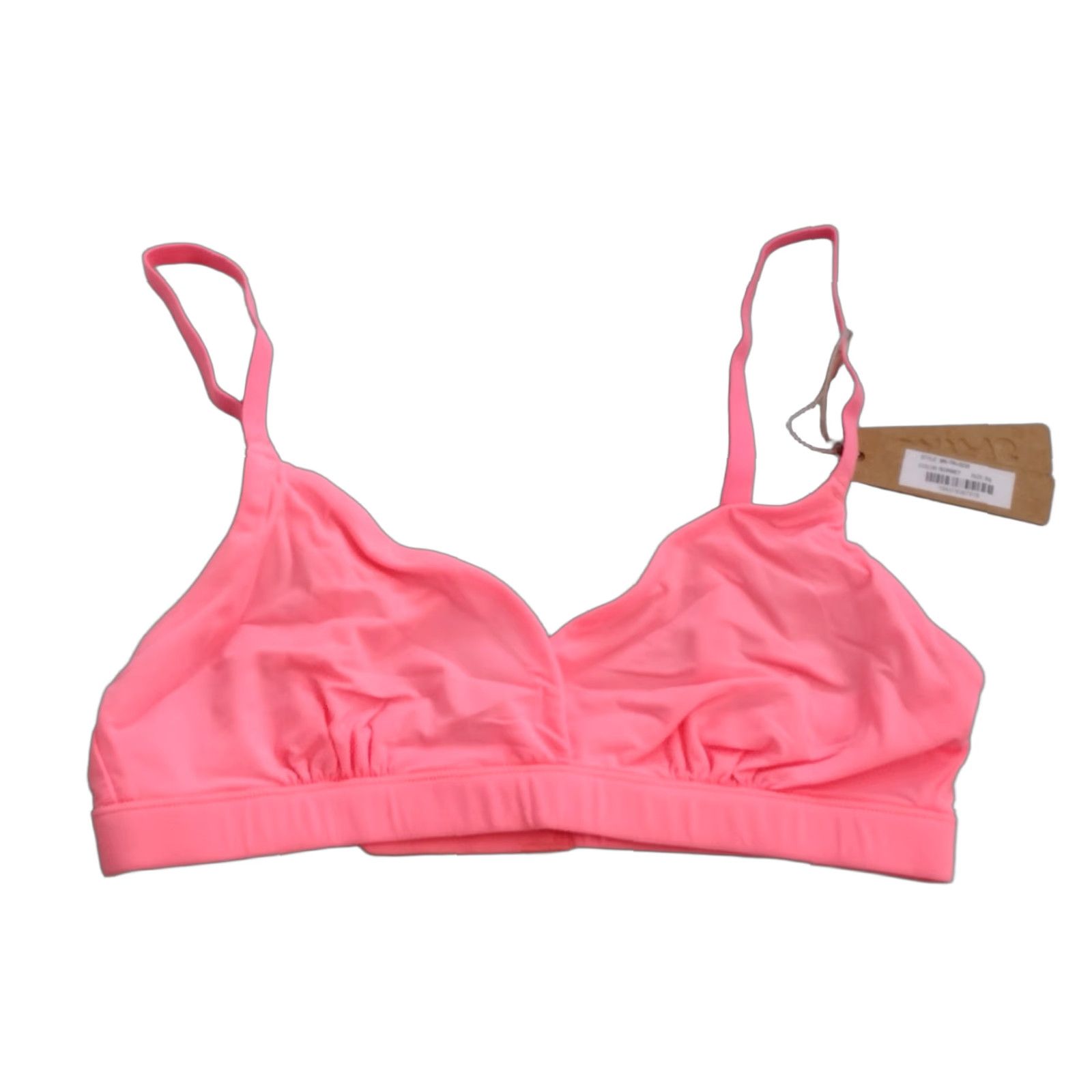 SKIMS SKIMS Fits Everybody Crossover Bralette Women's Sorbet XS Bralette XS Sorbet SKIMS Bra Wear 90s Classic Bralette Women Mens Girls Size ONE SIZE - 1 Thumbnail