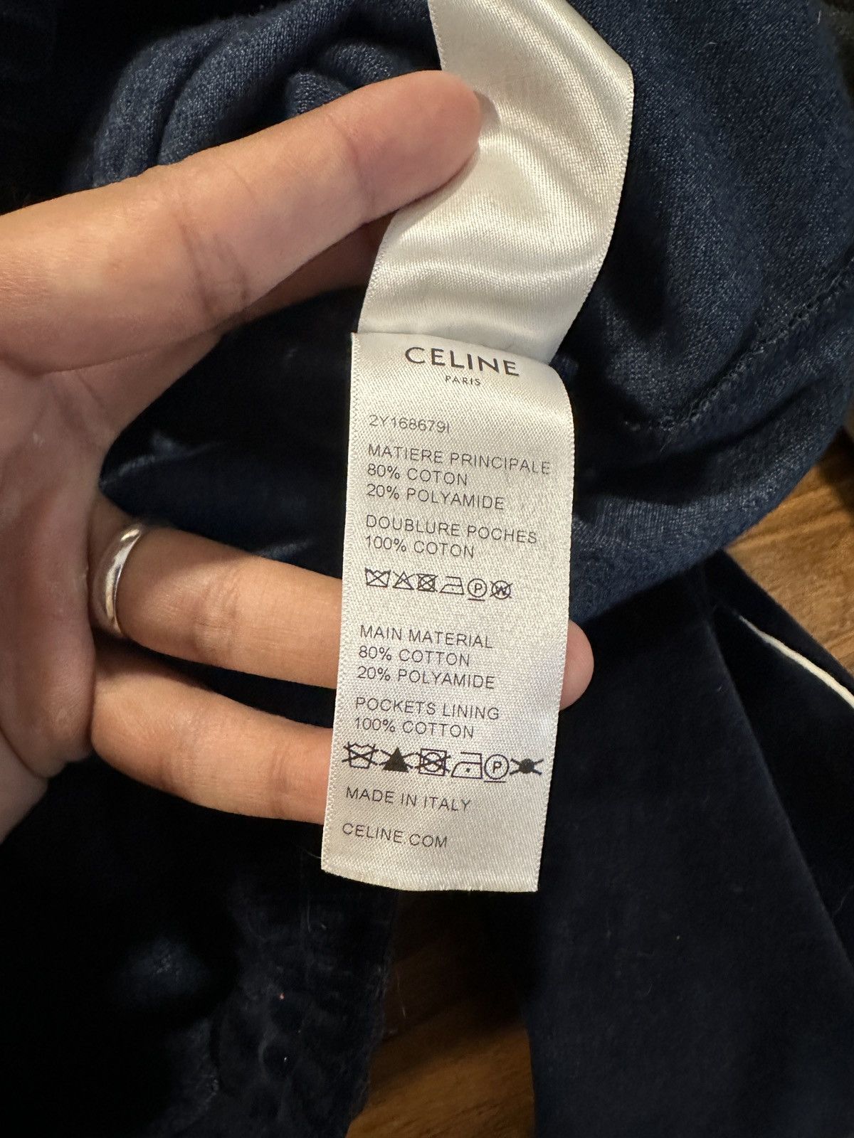 Celine Celine Velvet Jacket Size XL Size US XL / EU 56 / 4 - 6 Thumbnail