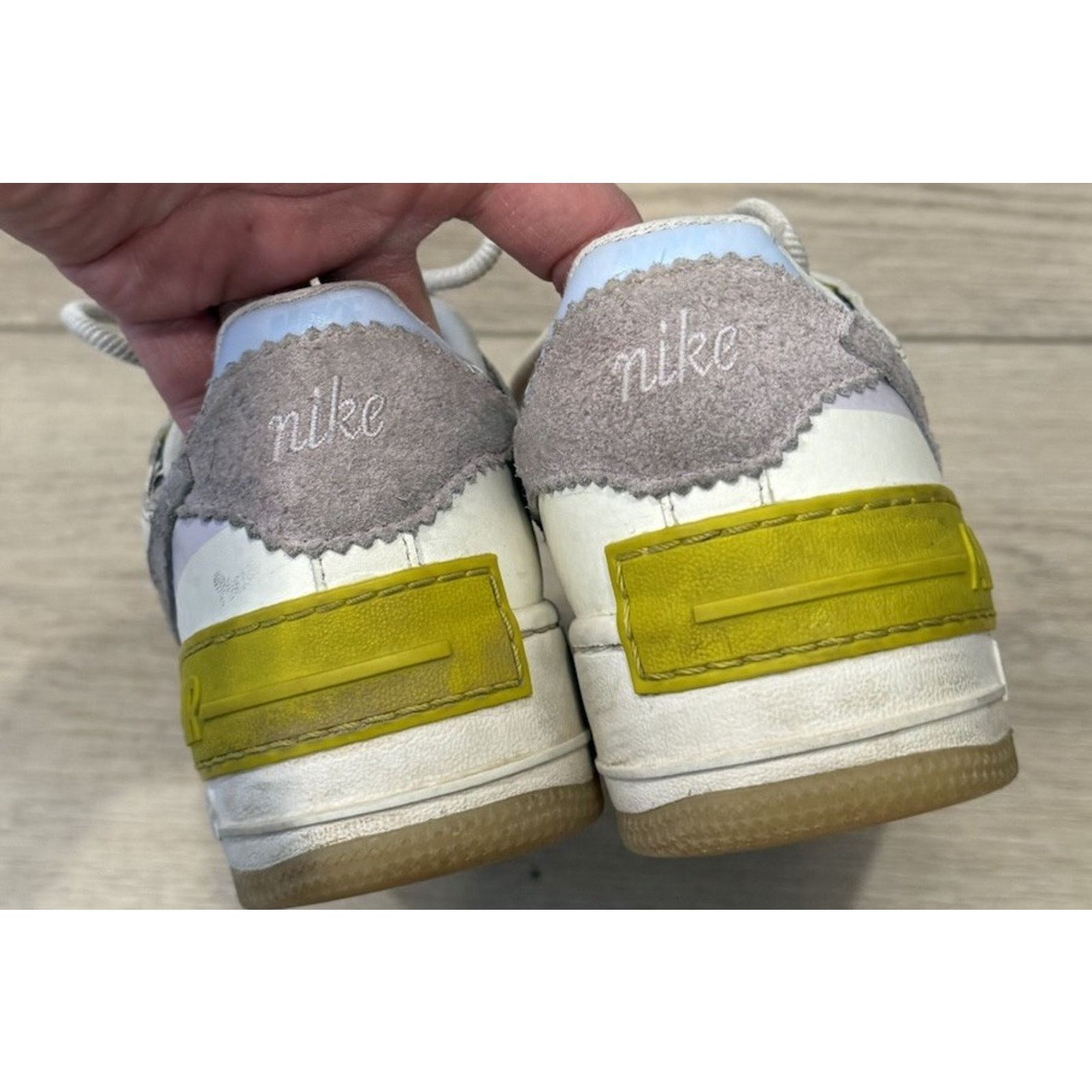 Nike Nike Air Force 1 Shadow “Patchwork” Women’s 7.5 Pre-loved Size US 7.5 / IT 37.5 - 10 Thumbnail