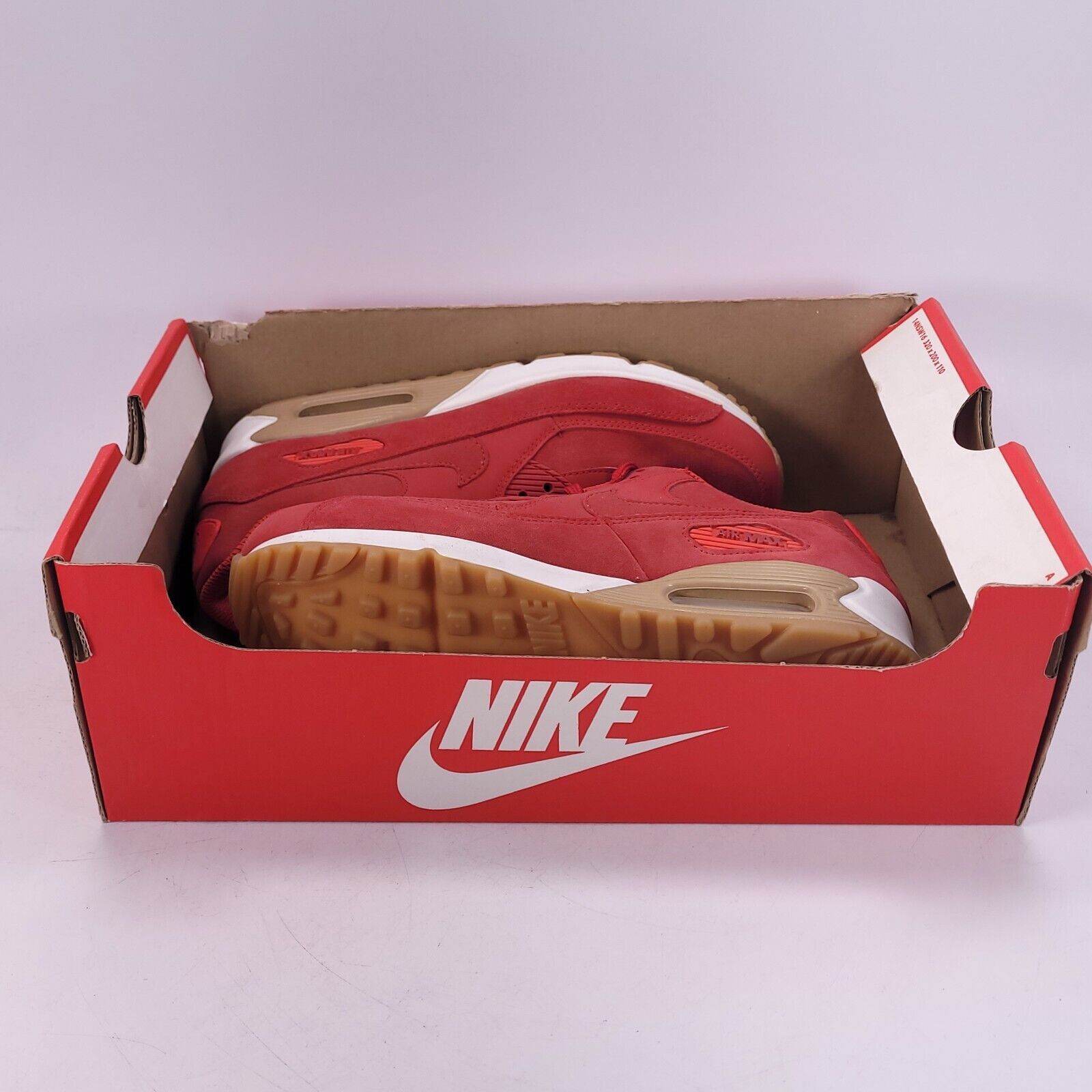 Nike Nike Air Max 90 SE Shoe Womens Size 6.5 881105-602 Red White Size US 6.5 / IT 36.5 - 10 Thumbnail