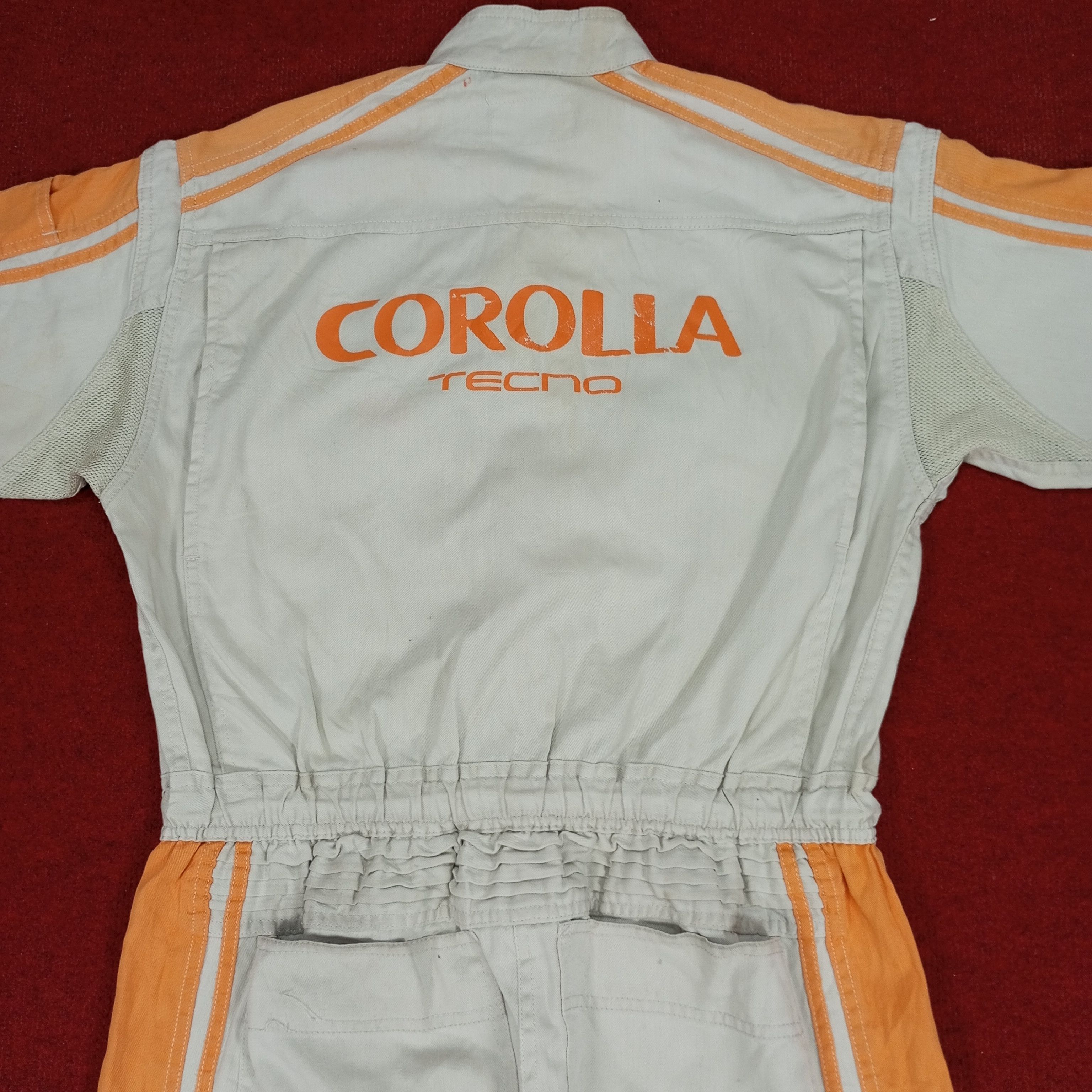 Japanese Brand × Vintage Toyota Carolla Tecno Japanese Workwear Coverall Jacket Size US M / EU 48-50 / 2 - 2 Thumbnail