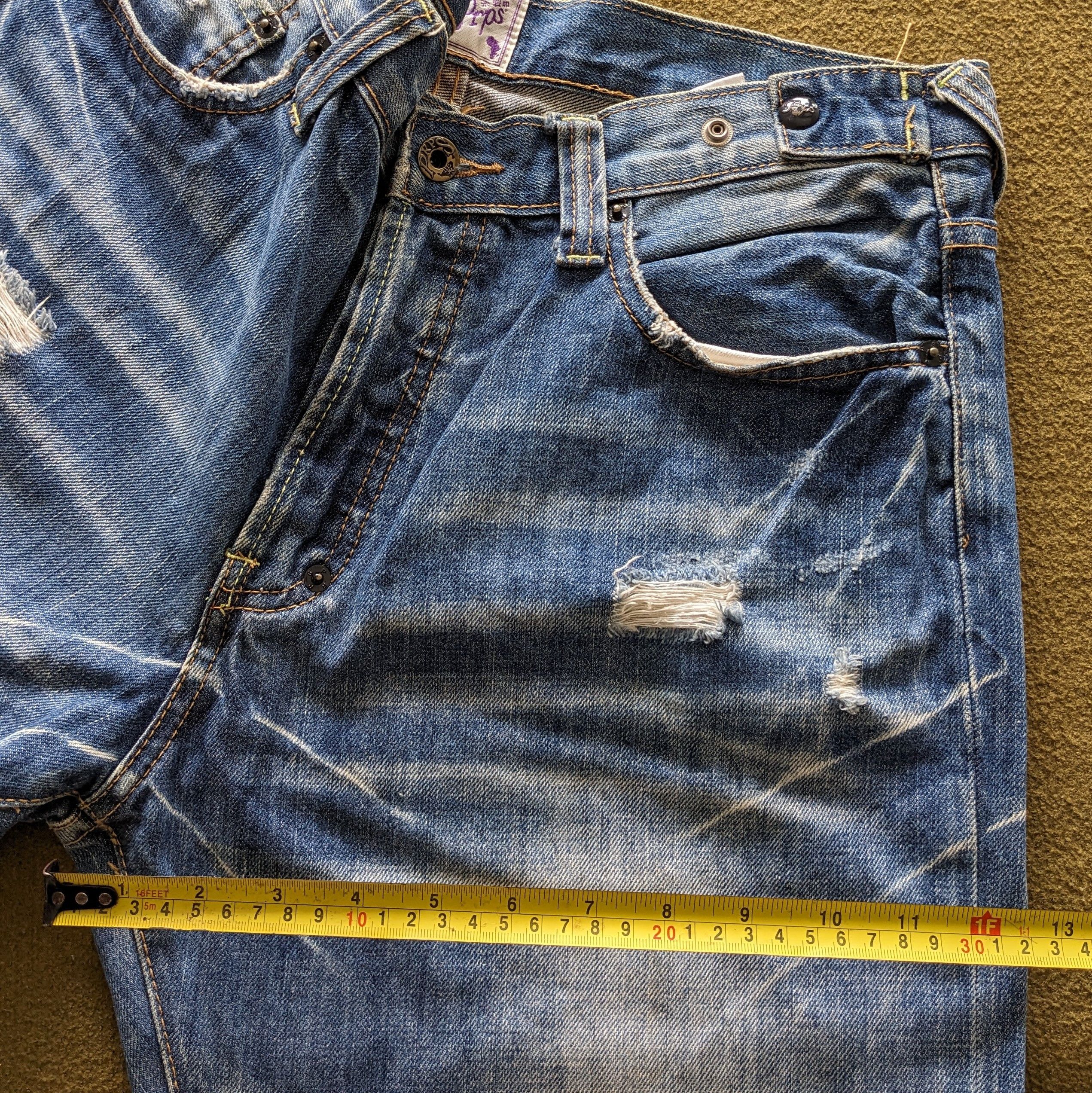 Vintage Vintage PRPS Fashion Brand Jeans Size US 32 / EU 48 - 8 Thumbnail