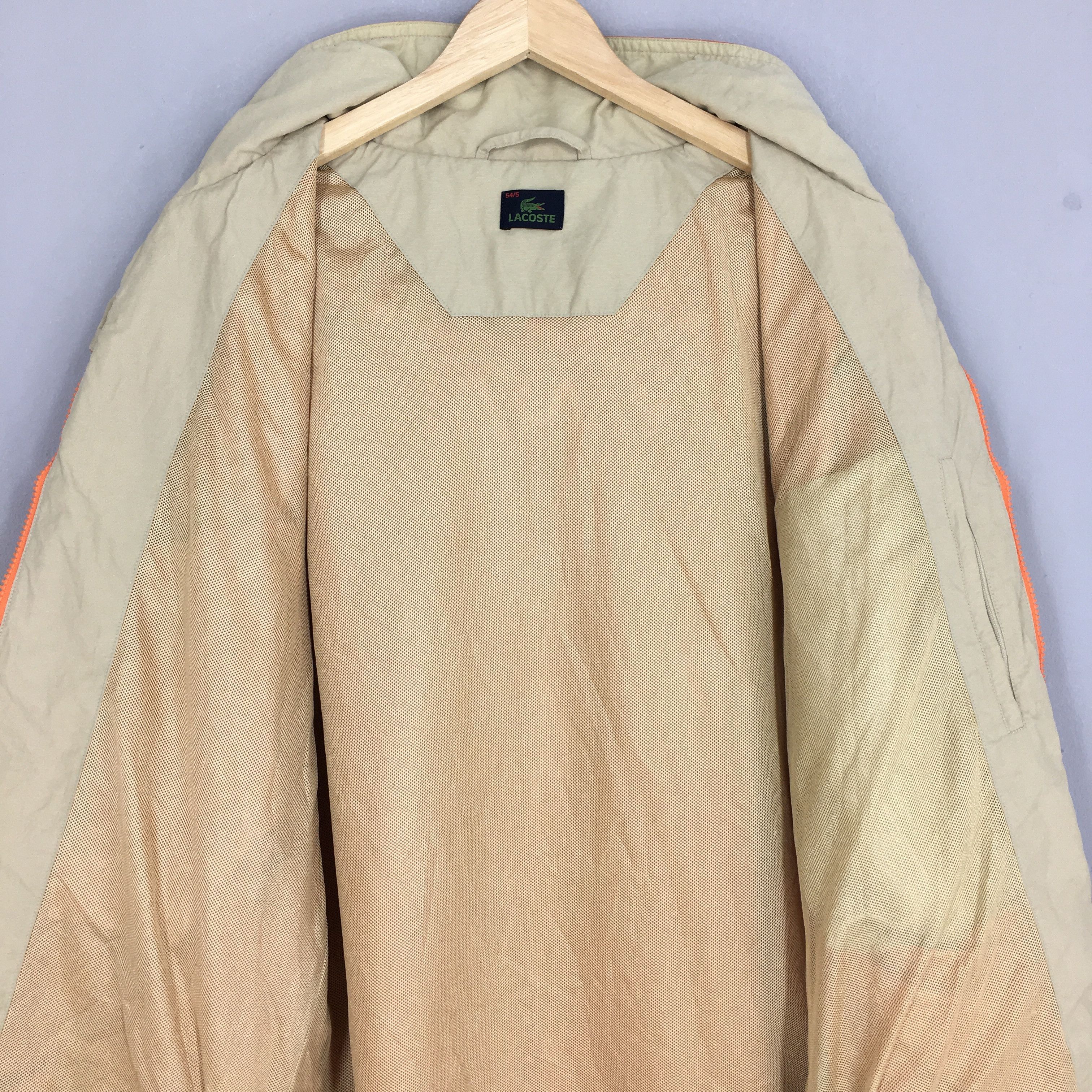 Lacoste Vintage Chemise Lacoste Hoodie Windbreaker Jacket Large Size US L / EU 52-54 / 3 - 8 Thumbnail