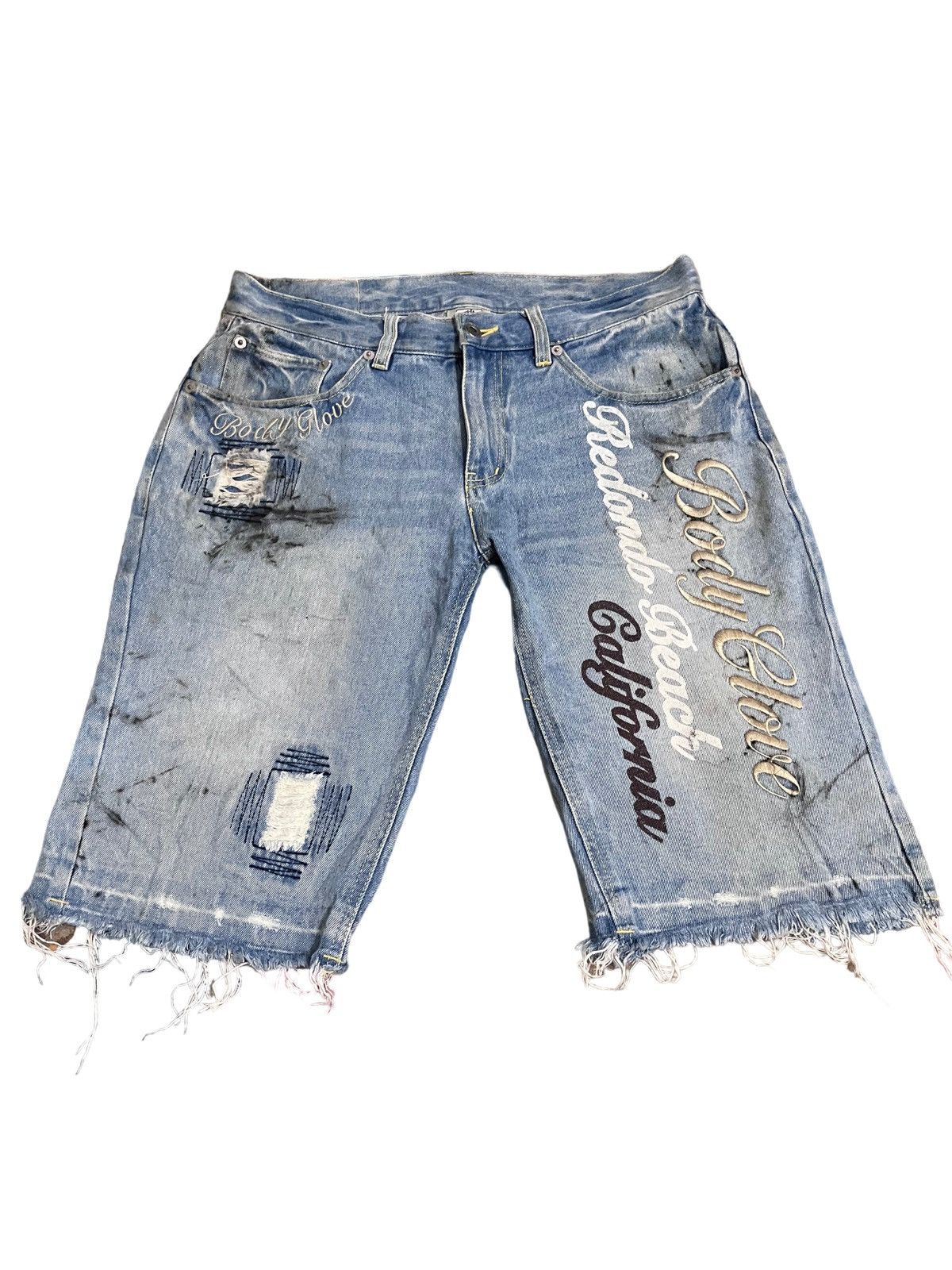 Body Glove × If Six Was Nine Body Glove Redondo Beach California Surfer Short Style Denim Size US 31 - 1 Thumbnail