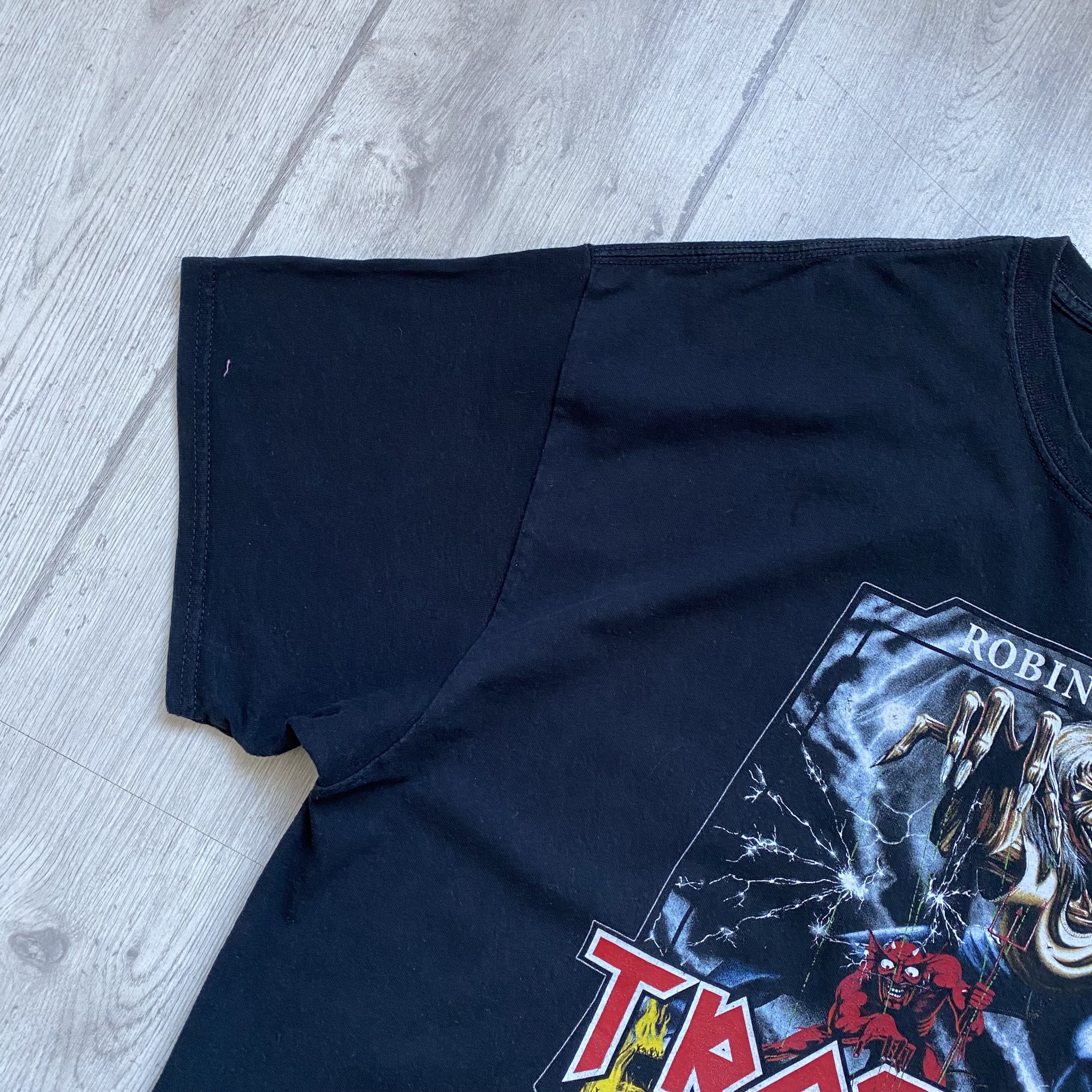 Iron Maiden 🎸 Rock Band Iron Maiden tee Robinson Size US XXL / EU 58 / 5 - 4 Thumbnail