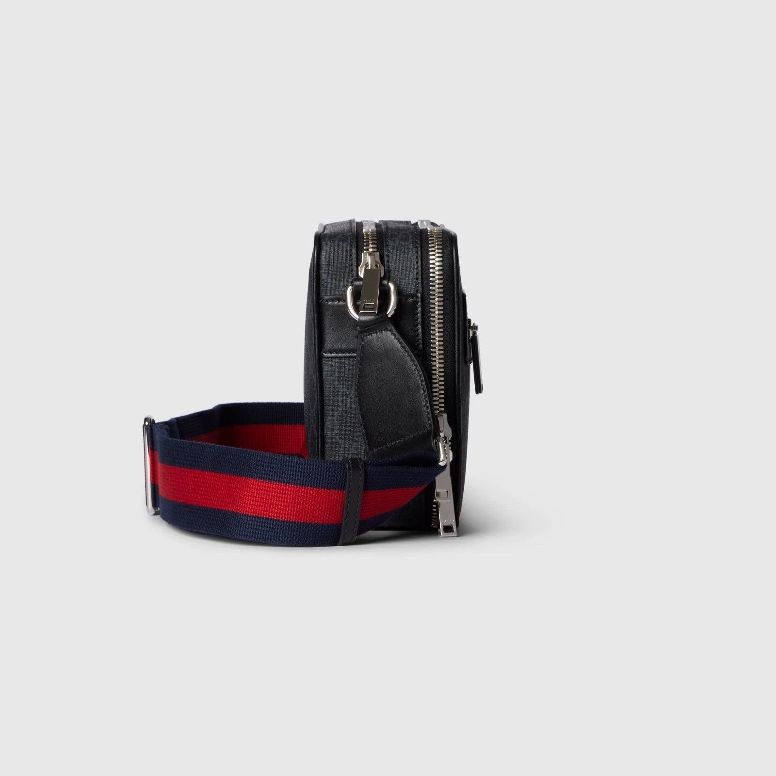 Gucci GUCCI Medium GG Black Canvas Crossbody New Authentic Size ONE SIZE - 4 Thumbnail