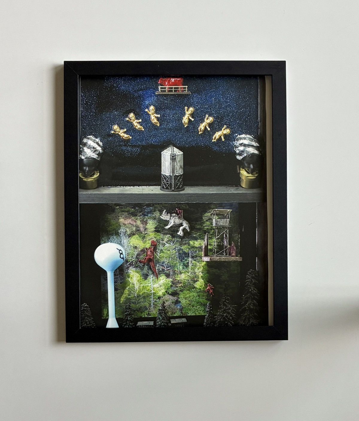 Chrome Hearts Chrome Hearts Dino photo Poster framed 9x11 Size ONE SIZE - 1 Thumbnail