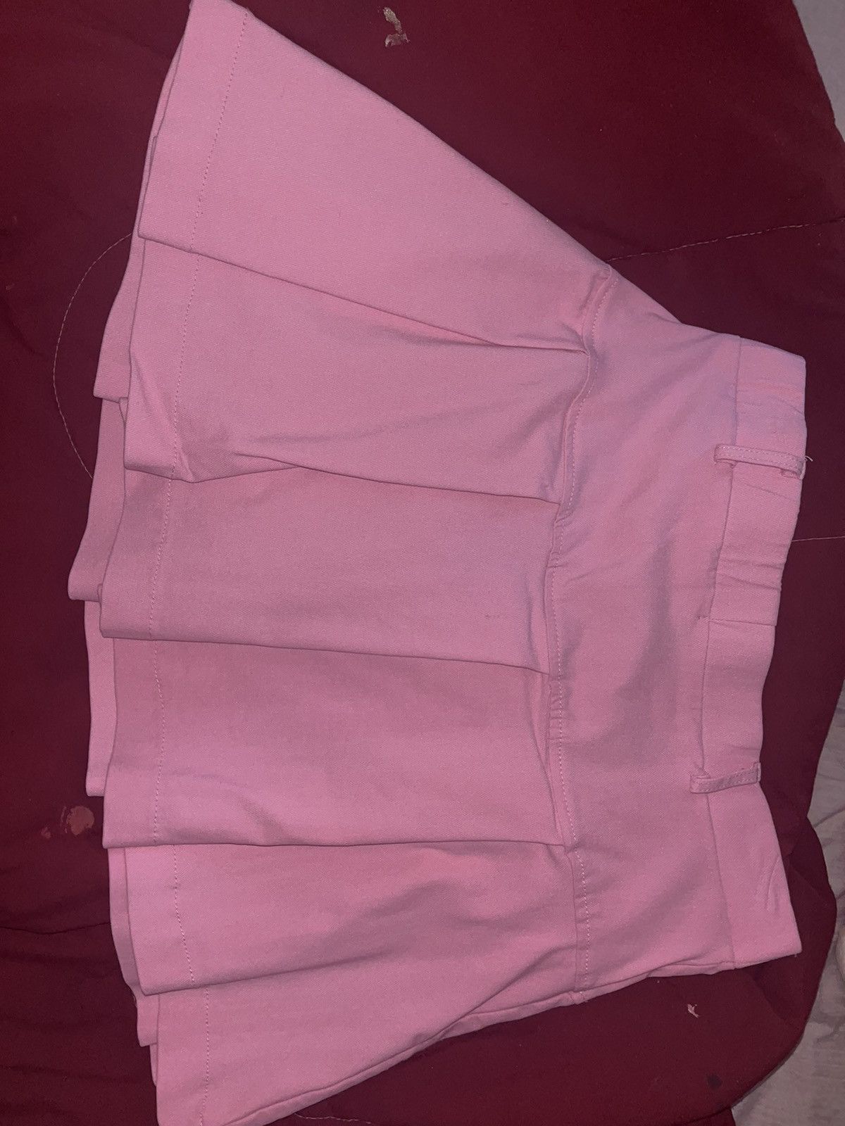 Designer Pink cargo skirt Size 31" - 2 Thumbnail