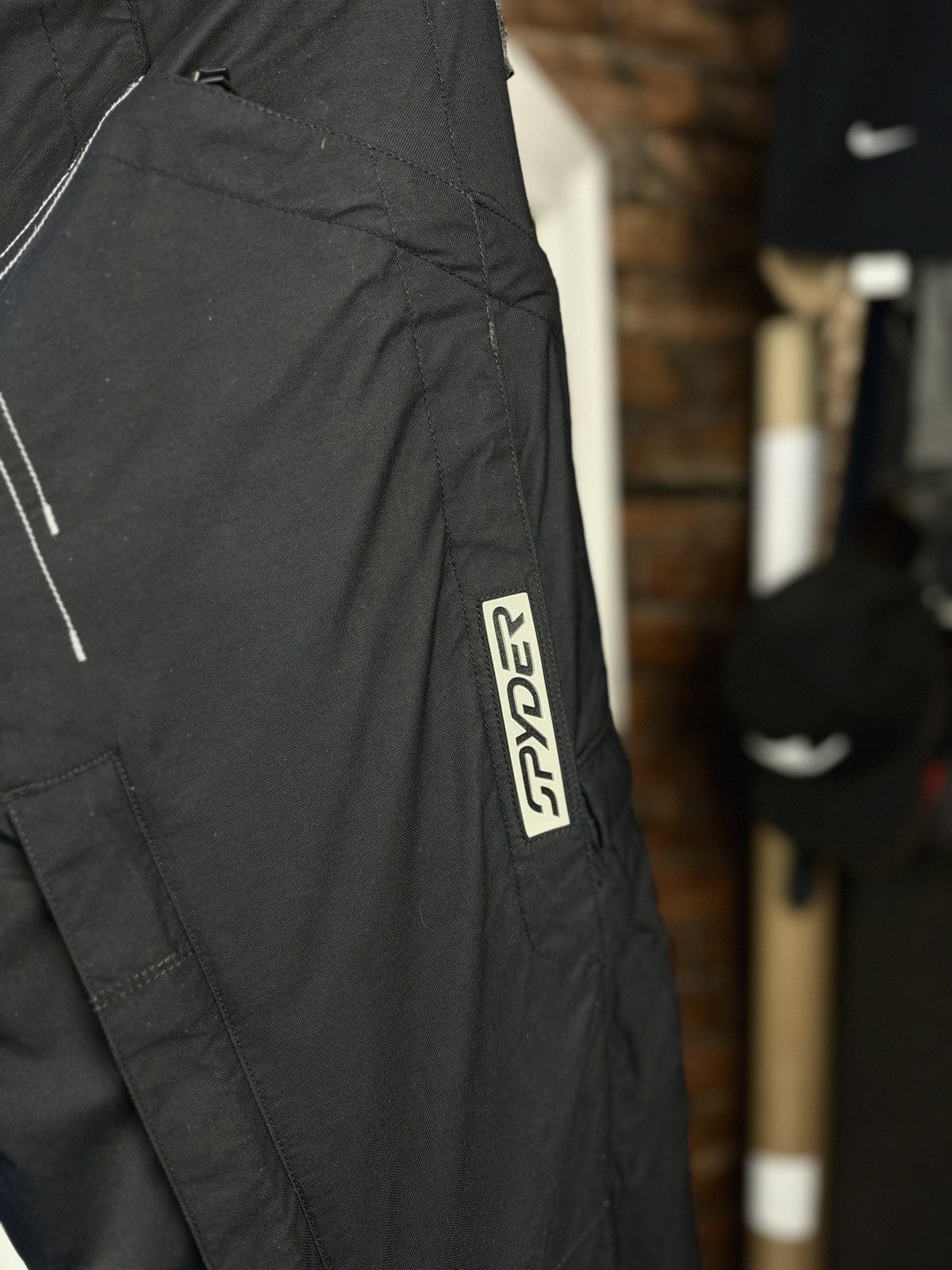 Spyder 🔥Men’s Spyder Team Venom Outdoor Pants Black Size: S Size US 31 - 3 Thumbnail