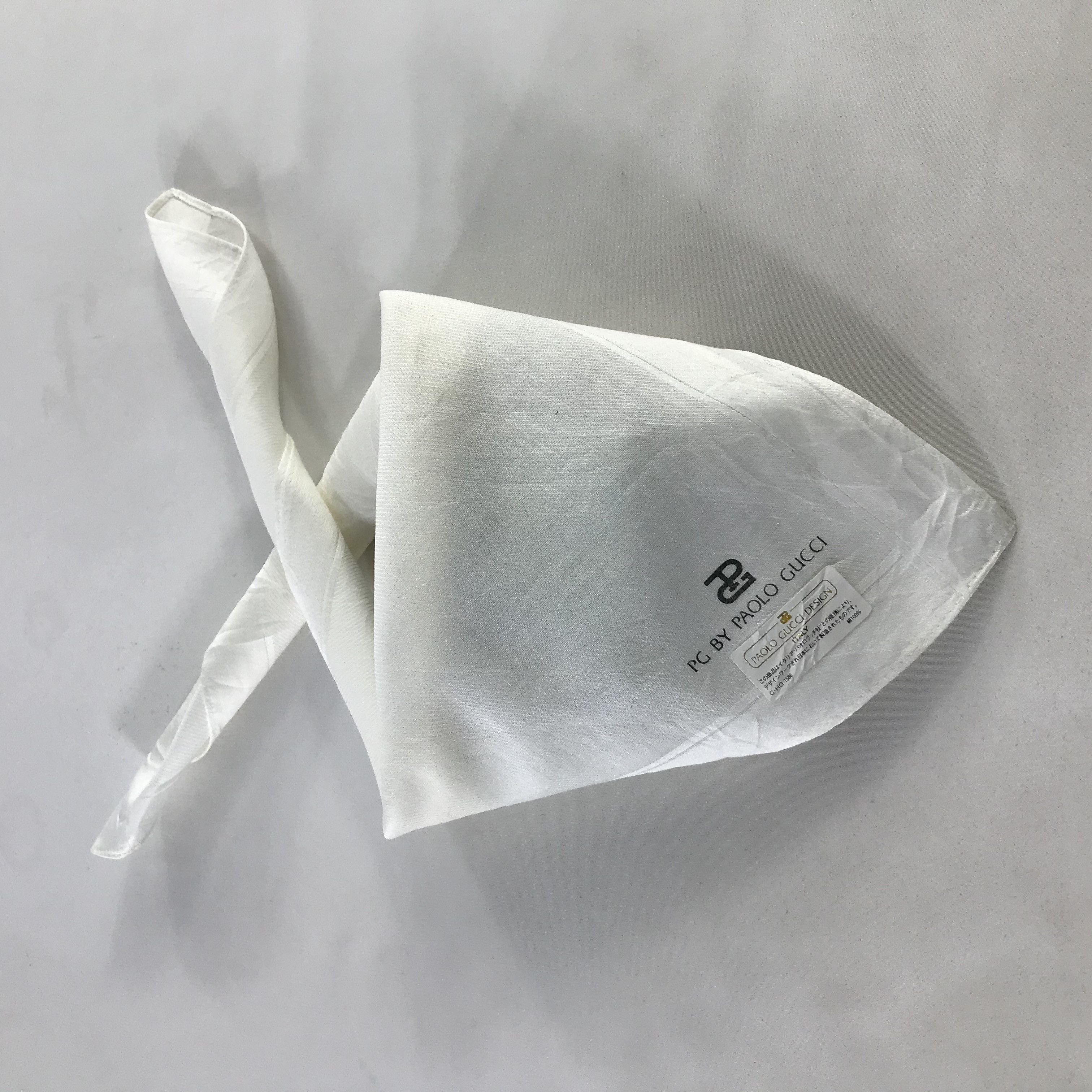 Paolo Gucci × Vintage Paolo Gucci Bandana / Handkerchief / Neckerchief - S1035 Size ONE SIZE - 3 Thumbnail