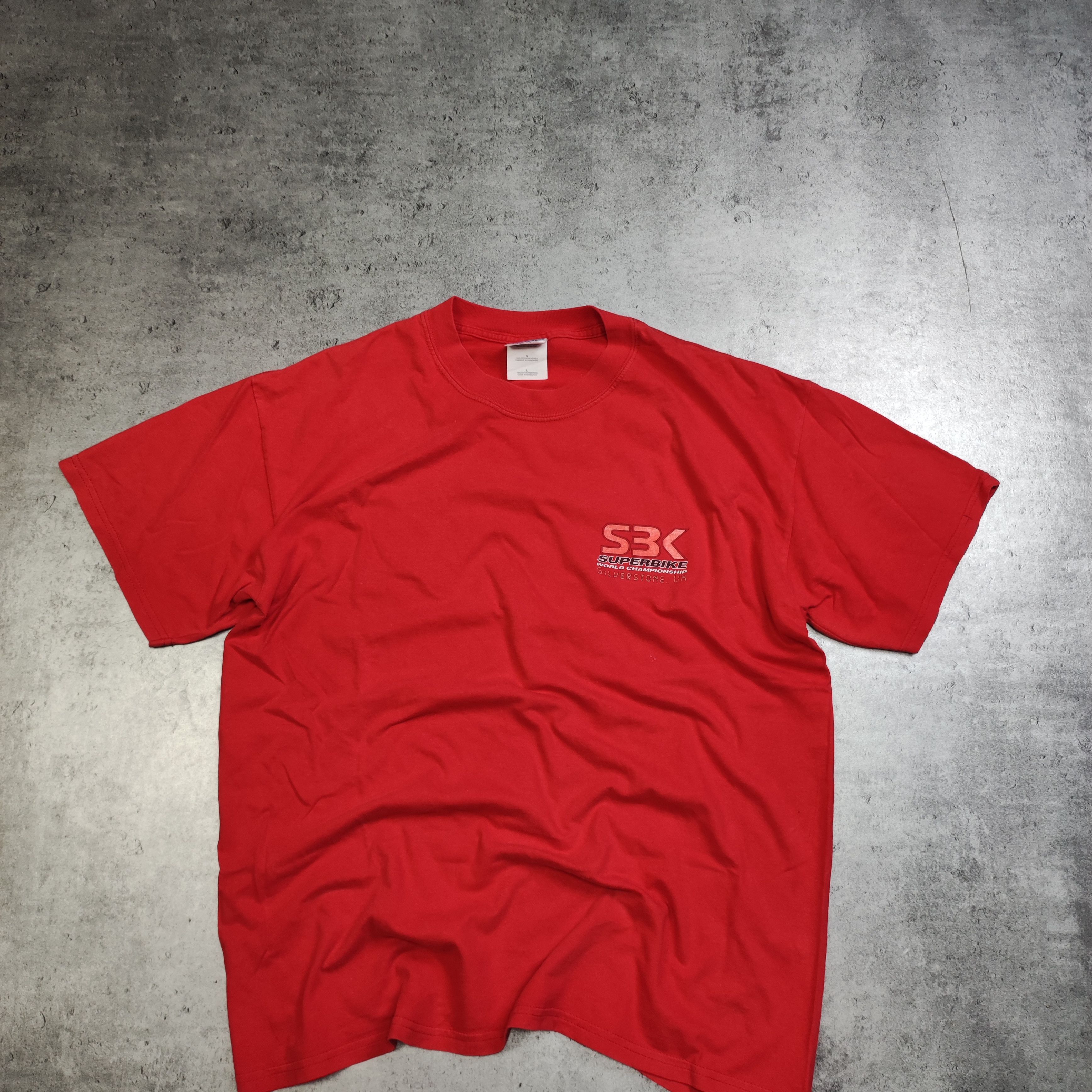 Vintage RARE OG 2002 Superbike Motorsport Silverstone Race Tee Size US L / EU 52-54 / 3 - 3 Thumbnail