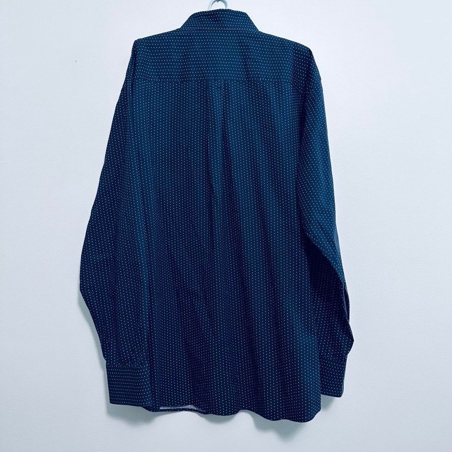 Grant Thomas Grant Thomas navy polka dot button down Size US XL / EU 56 / 4 - 3 Thumbnail