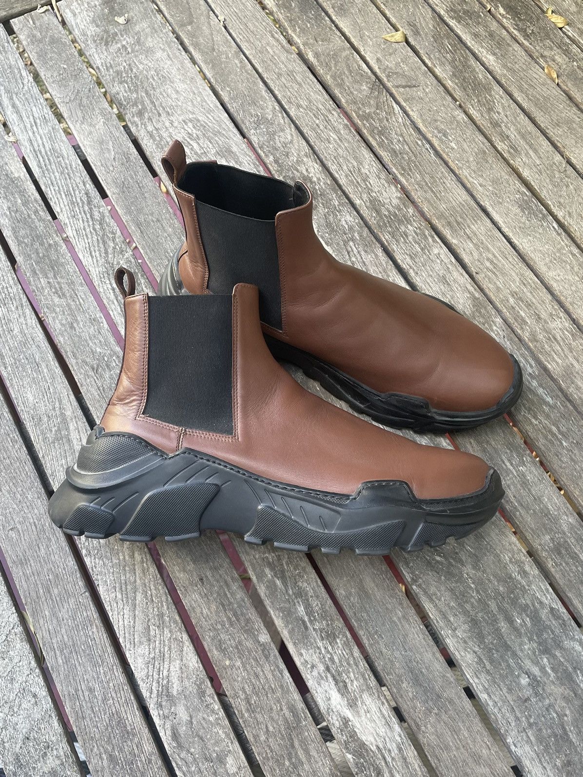SSENSE Ssense Tibi Exclusive Diego Boots Size US 12 / EU 45 - 1 Thumbnail