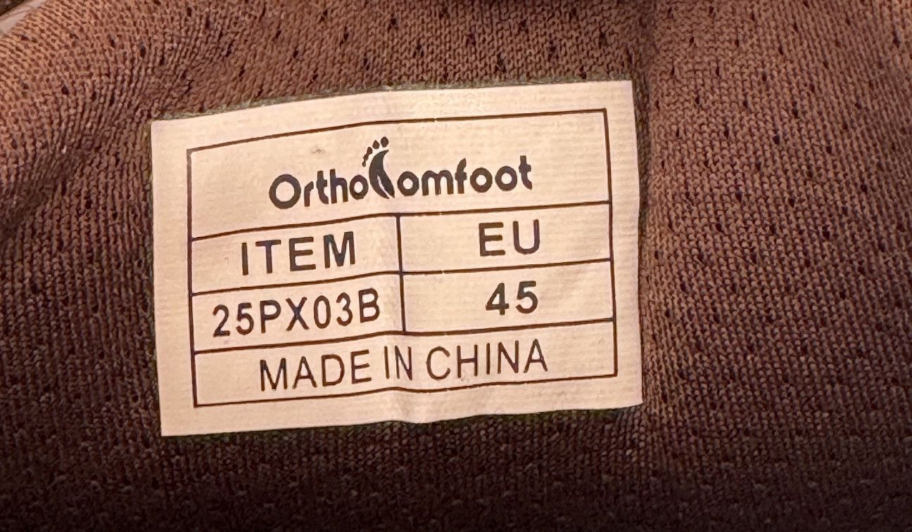 Other New Men's Orthopedic Wide Business Leather Dress Shoes Size US 11 / EU 44 - 13 Thumbnail