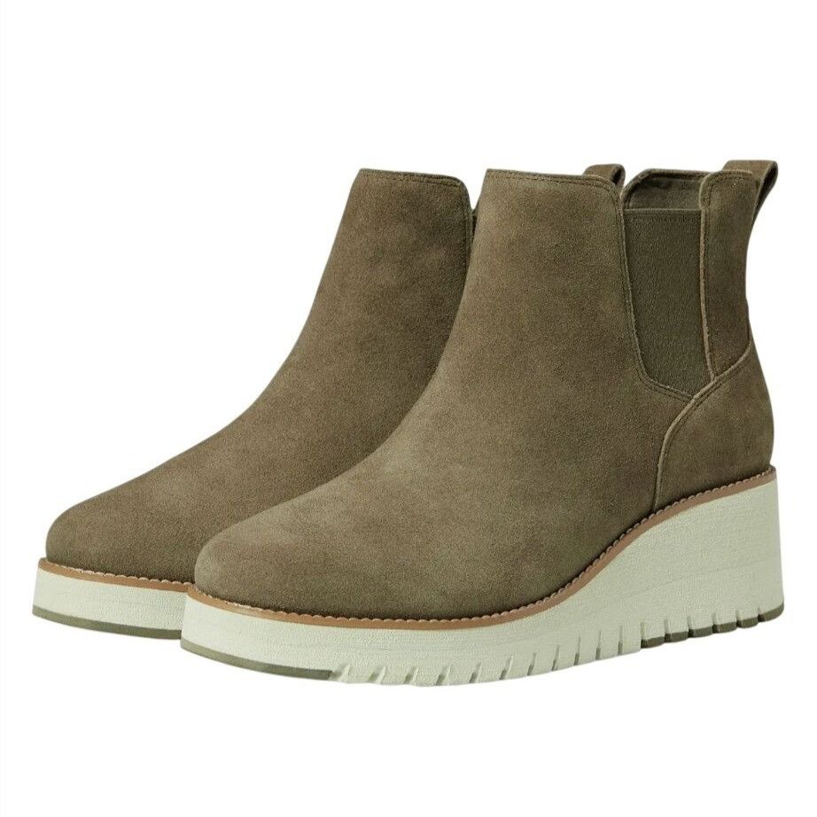 Cole Haan COLE HAAN / ZG City / Waterproof / Suede / Wedge / Ankle Boo Size US 8 / IT 38 - 3 Thumbnail