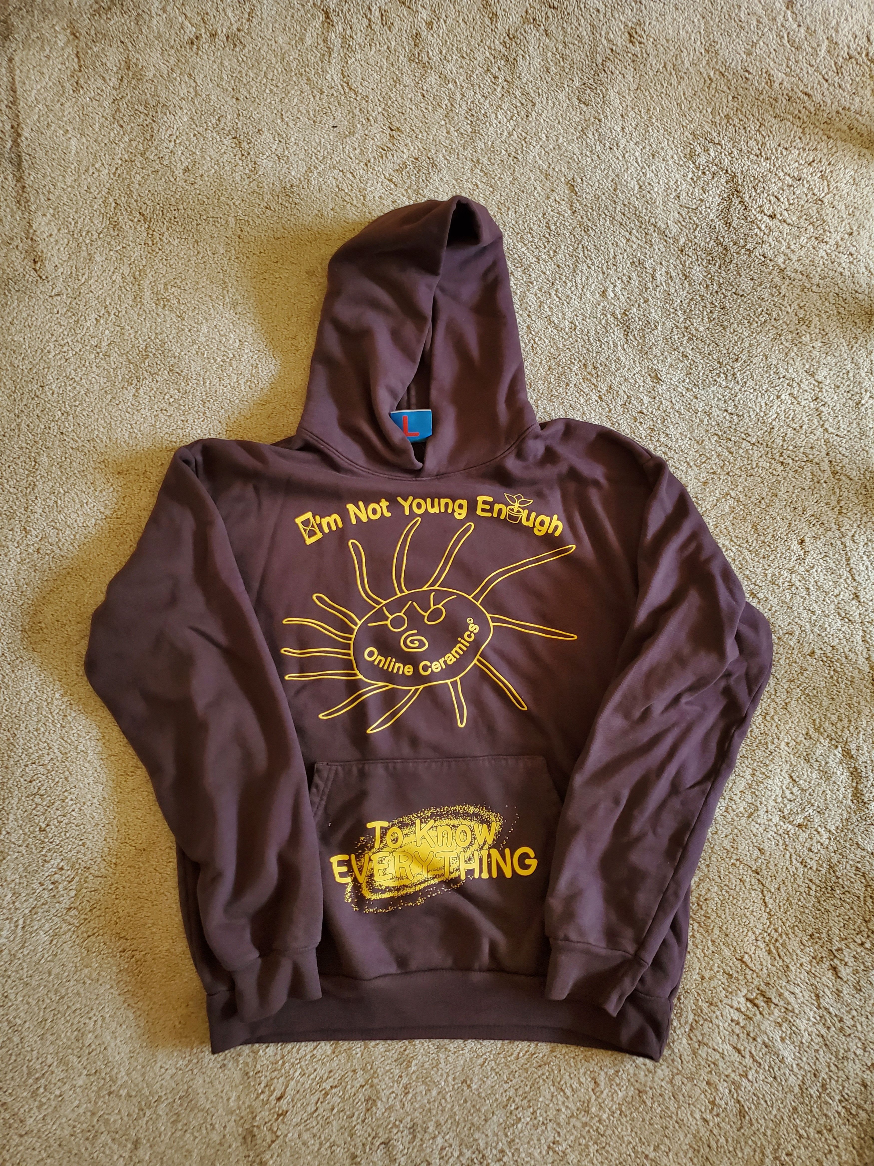 Online Ceramics I'm Not Young Enough To Know Everything Hoodie Size US L / EU 52-54 / 3 - 1 Preview