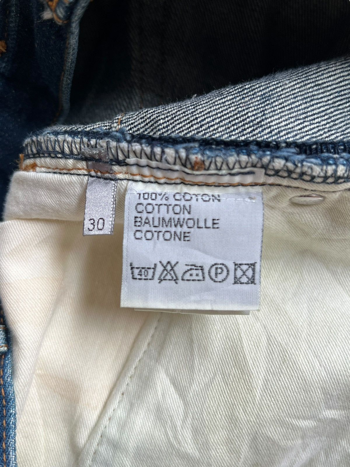 Dior 2000s Dior Hedi Slimane Jeans Size US 31 - 13 Thumbnail
