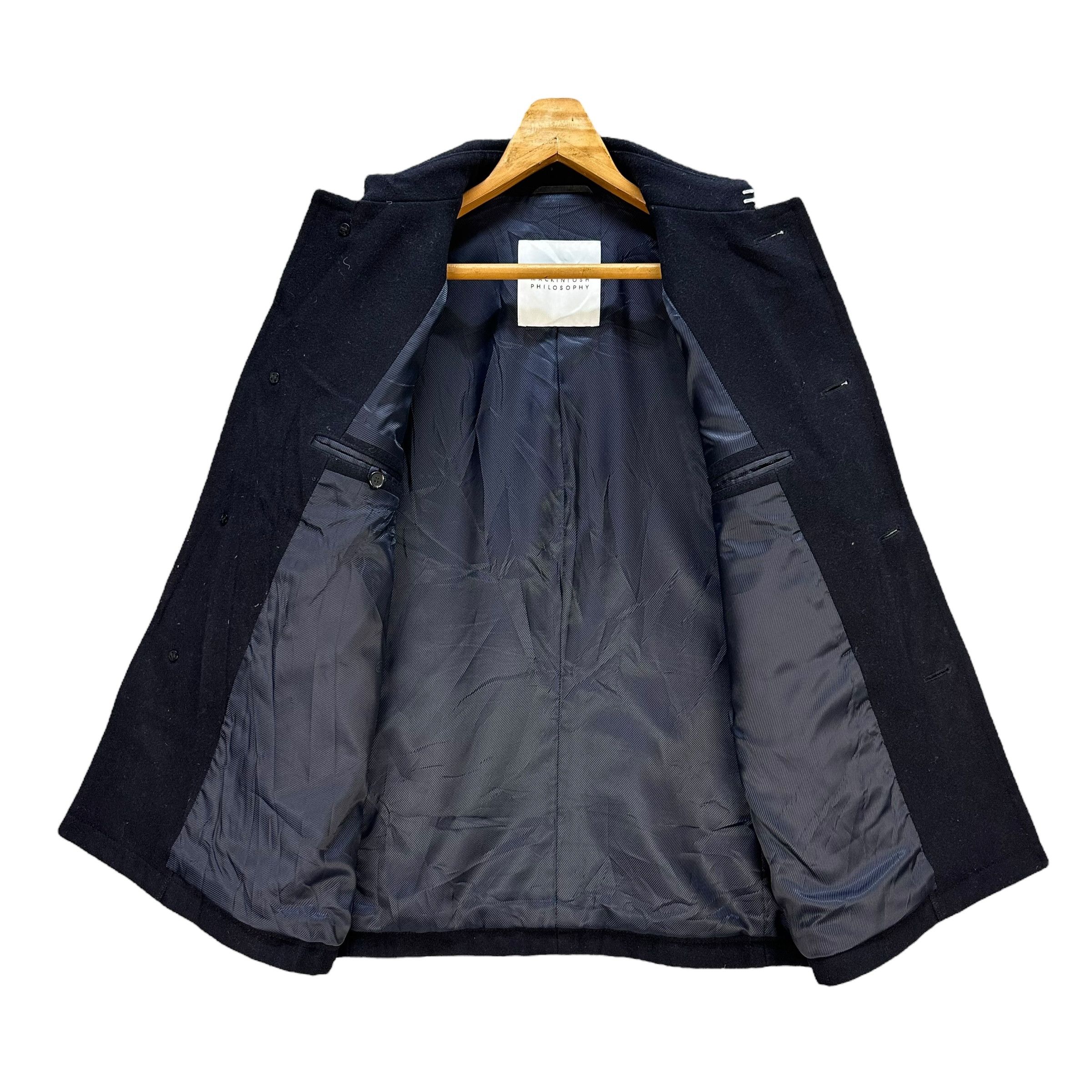 Mackintosh Mackintosh Philosophy Wool Casual Coat Jacket #A28-0633 Size US M / EU 48-50 / 2 - 6 Thumbnail