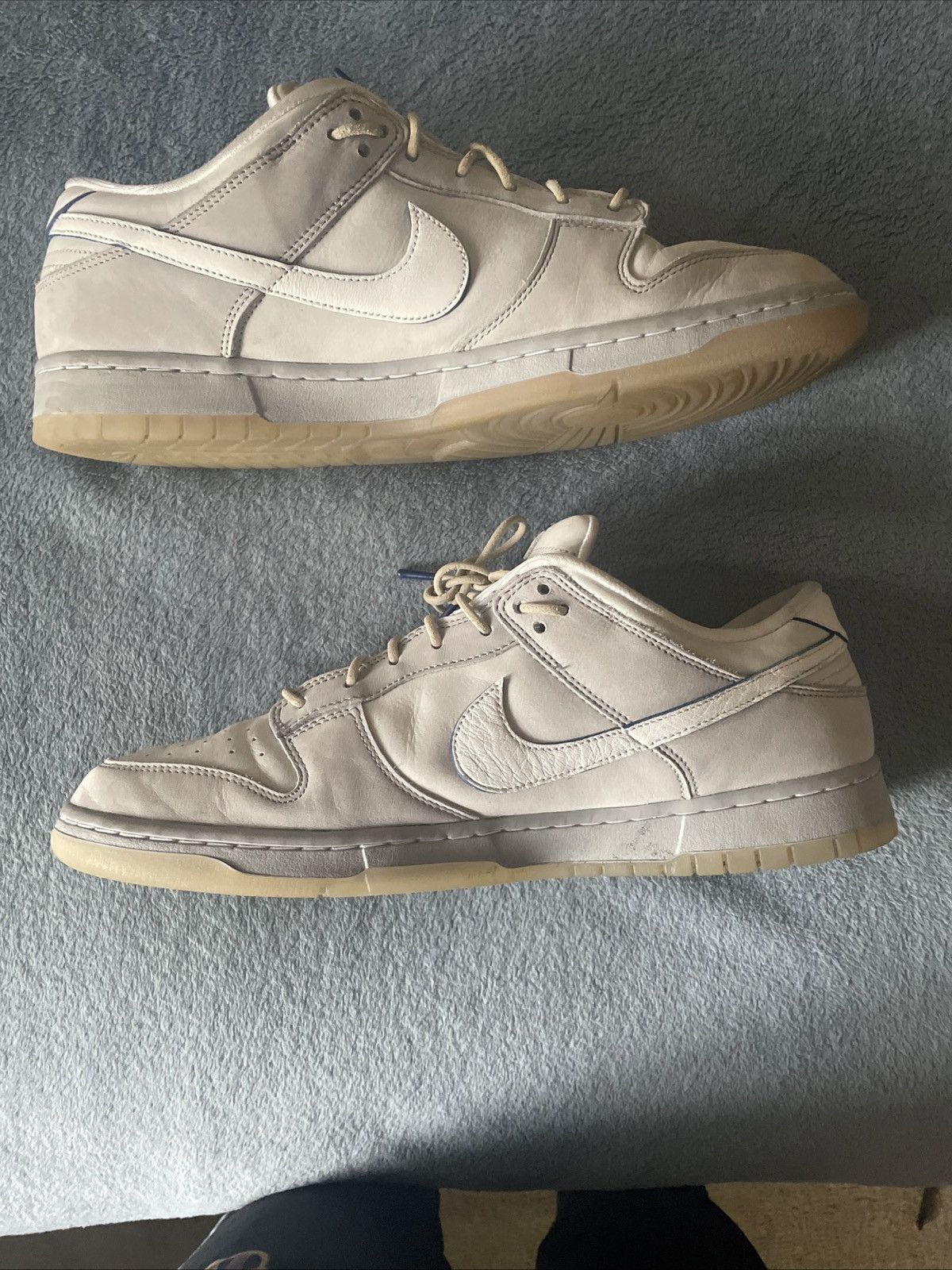 Nike Nike Dunk Low Wolf Grey Pure Platinum Size 14 Size US 14 / EU 47 - 3 Thumbnail