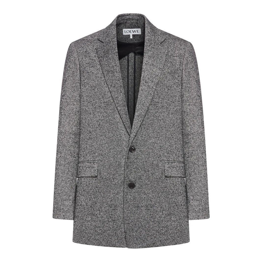 Loewe LOEWE Black/White Wool Jacket New & Authentic (Men's size:M; Size US M / EU 48-50 / 2 - 1 Preview