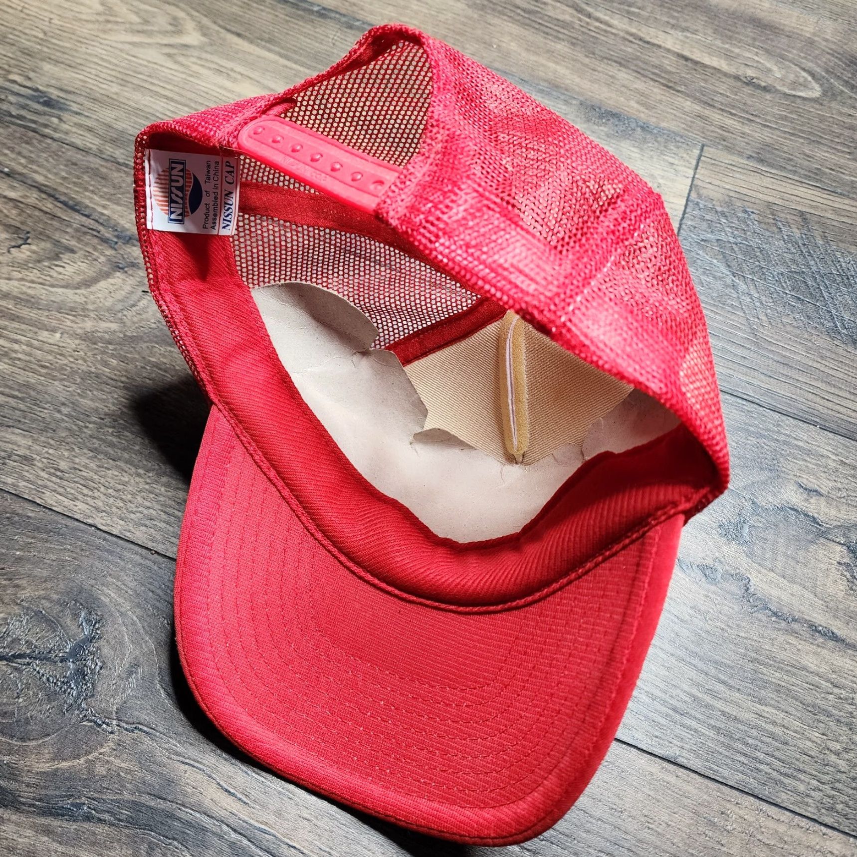 Vintage VINTAGE Not Only Am I Perfect Im Italian Too Snapback Trucker Hat Dad Cap Hat Men Adjustable Red | 90s? Size ONE SIZE - 2 Thumbnail