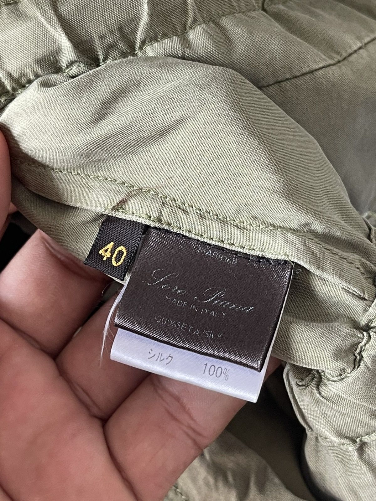 Loro Piana Loro Piana Green Army Jacket Size US S / EU 44-46 / 1 - 19 Thumbnail