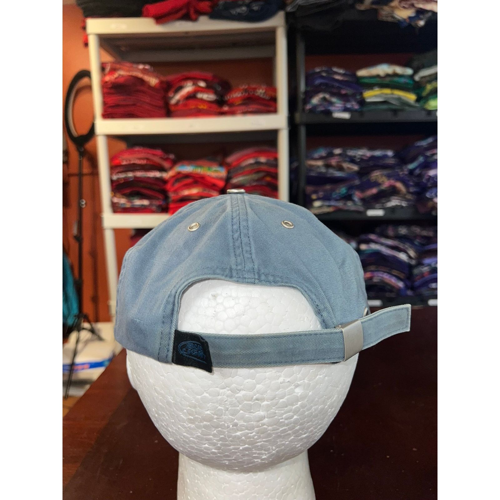 Big Bud Press Bud Light Hat Blue Alcohol Cap Headwear Beer Size ONE SIZE - 4 Thumbnail