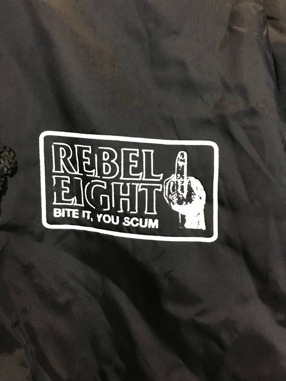 Rebel8 Rebel Eight Rebel 8 streetwear big logo nylon jacket Size US M / EU 48-50 / 2 - 4 Thumbnail