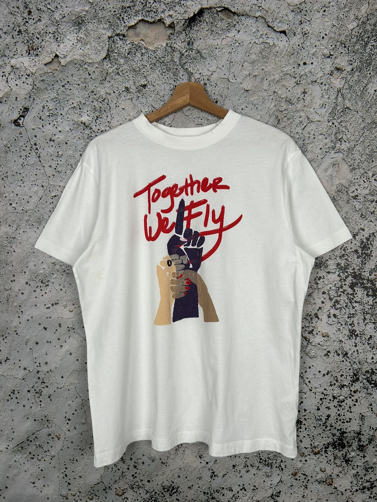 Nike Nike Together We Fly Graphic Tee Loose Fit Streetwear Size US S / EU 44-46 / 1 - 1 Thumbnail