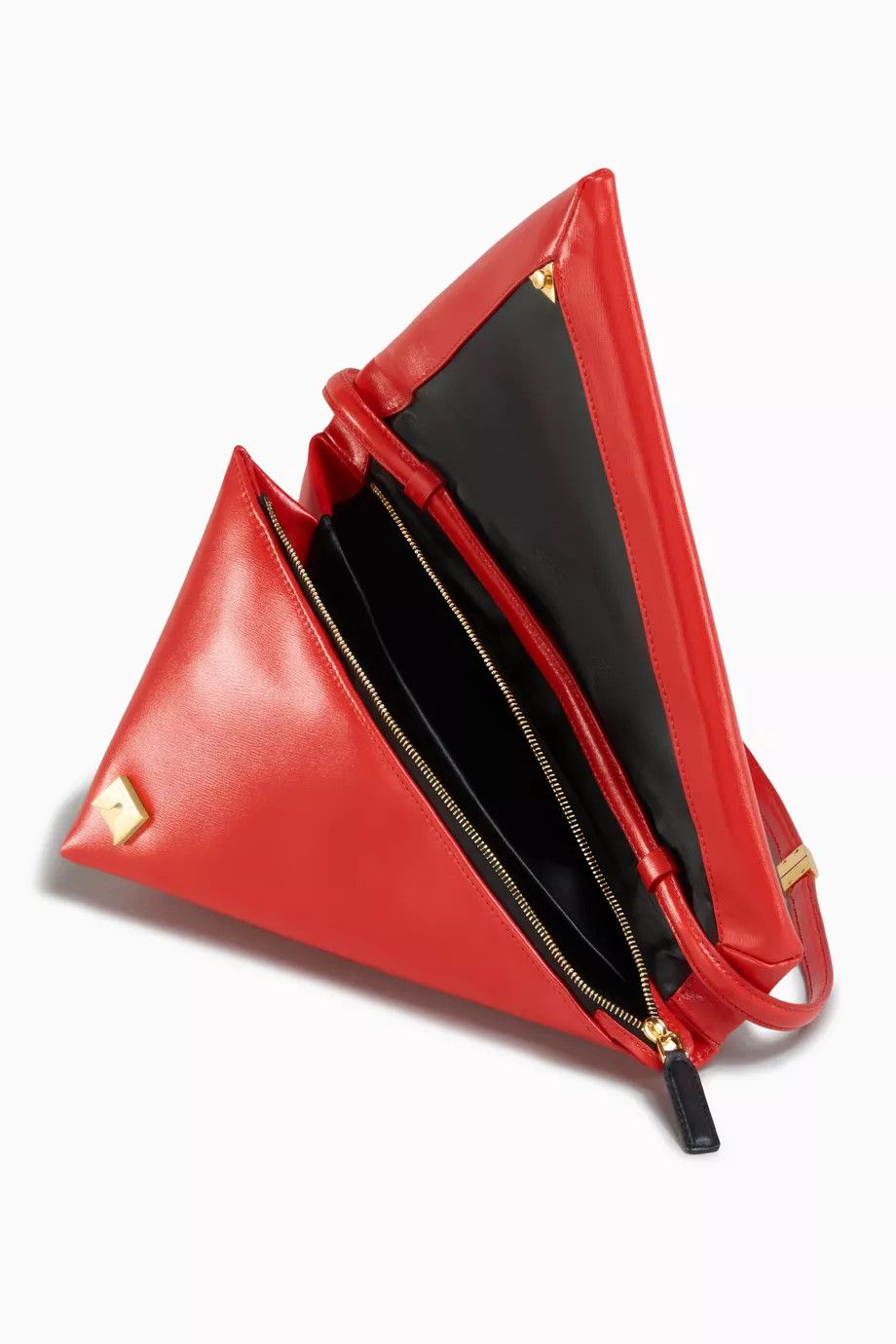 Marni oc11z0525 Size: OS/Prisma Shoulder Bag In Leather in Red Size ONE SIZE - 3 Thumbnail
