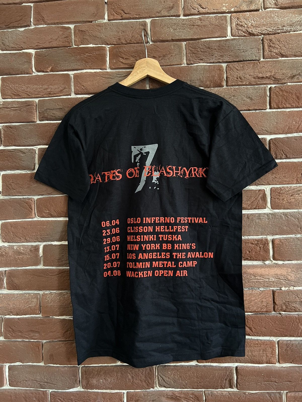 Band Tees Rare Vintage 00s Immortal 7 Dates Of Metal Band Tee Size US S / EU 44-46 / 1 - 2 Thumbnail