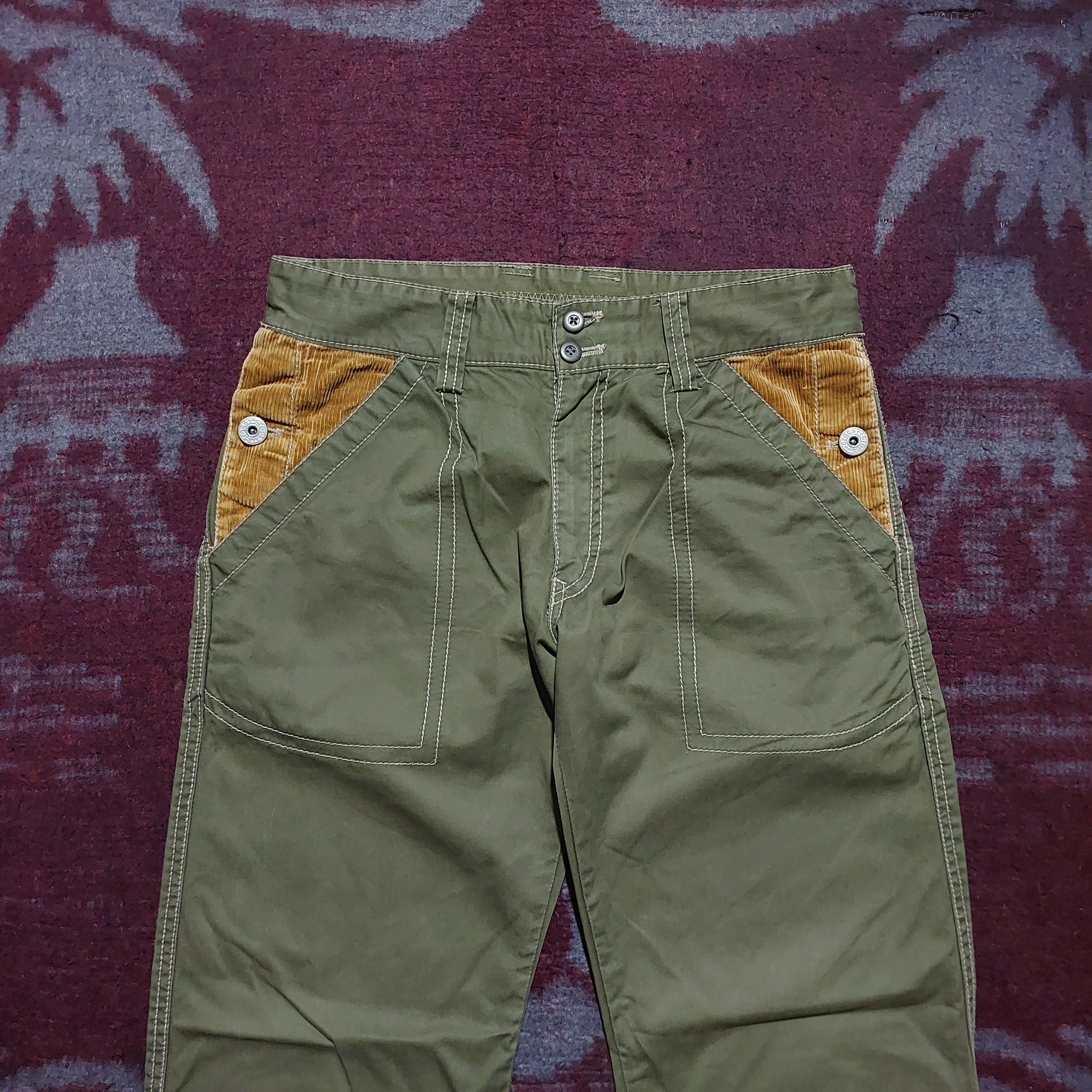 Crocs Crocs fatique green olive pants Size US 32 / EU 48 - 3 Thumbnail