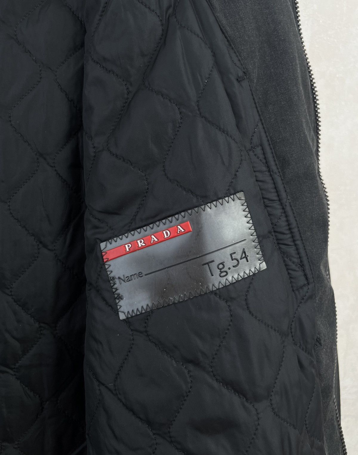 Prada Prada Milano Linea Rossa F/W 2003 Padded Wool Jacket Size US L / EU 52-54 / 3 - 11 Thumbnail