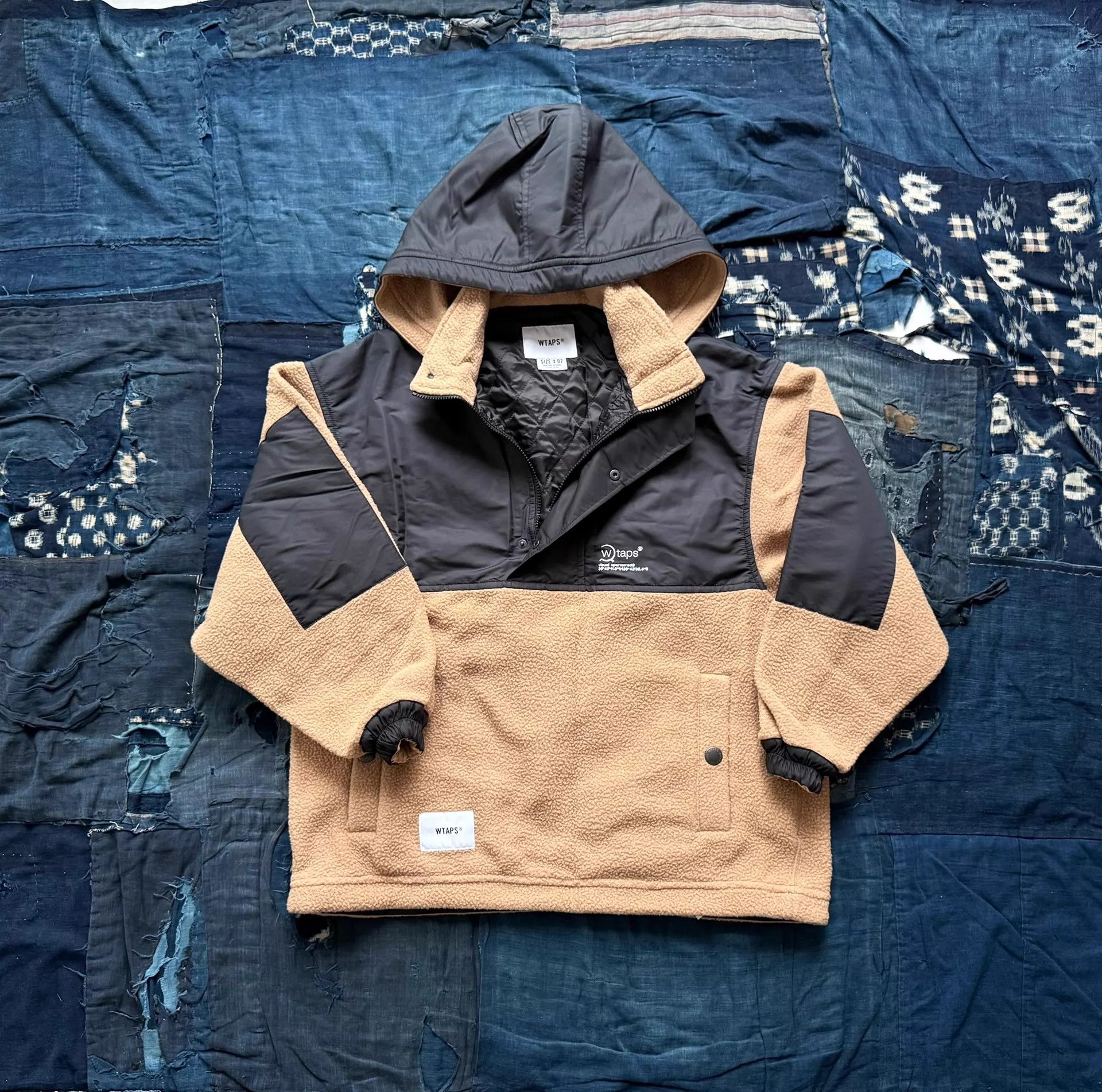 Wtaps WTAPS 21AW EAVES JACKET POPP Fleece Beige M Size US M / EU 48-50 / 2 - 2 Thumbnail