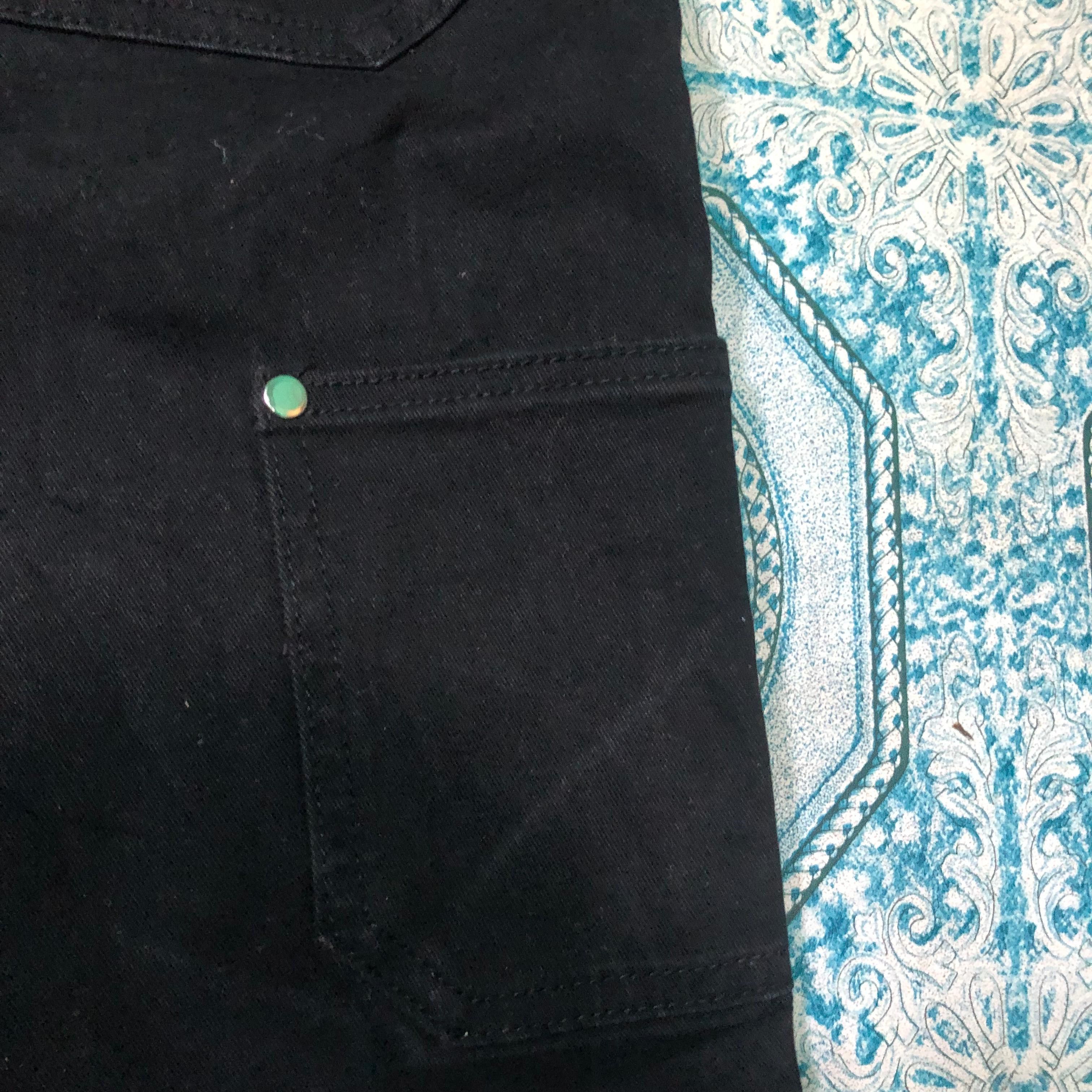 Vuja De Vuja De Double Knee Flared Jeans Size US 32 / EU 48 - 8 Thumbnail