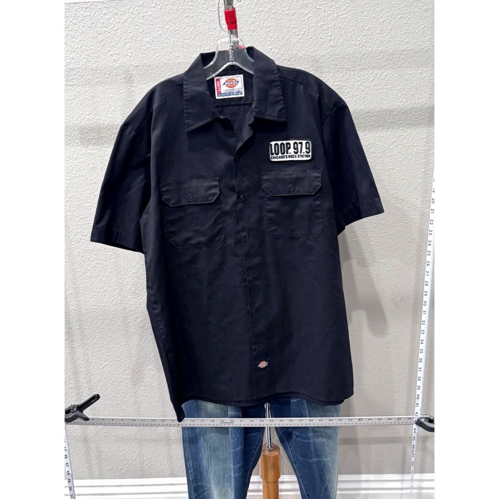 Dickies Dickies Button Up Shirt Dickies Loop 97.9 Chicago Rock Station Large L Multicolor Mens Shirt Size US L / EU 52-54 / 3 - 3 Thumbnail