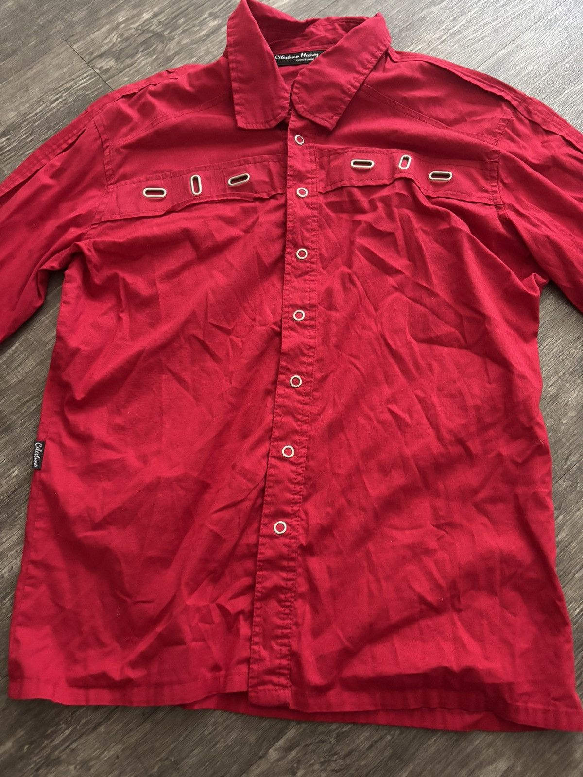 Other Red Long Sleeve Button-UP Size US S / EU 44-46 / 1 - 2 Thumbnail