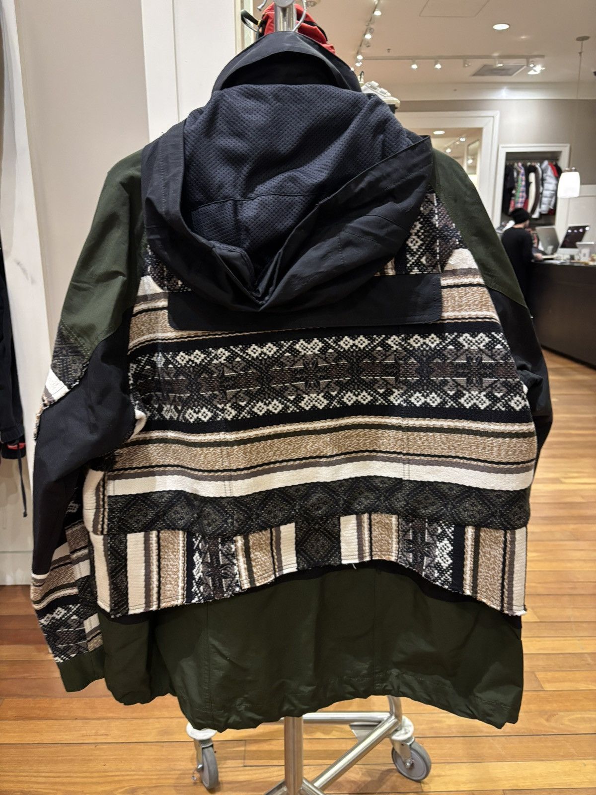 Sacai Sacai Rug Jacquard Blouson Jacket Size US L / EU 52-54 / 3 - 2 Thumbnail
