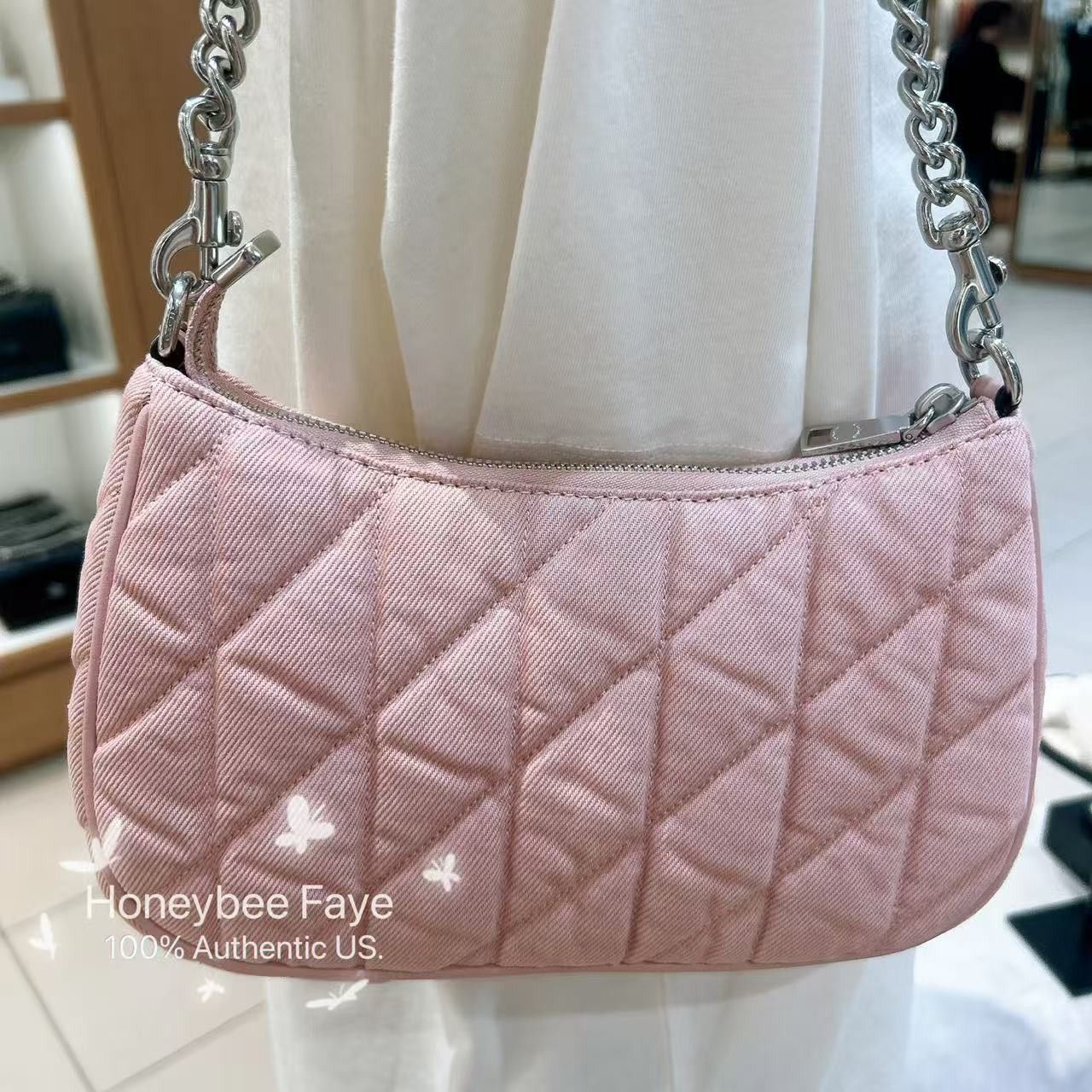 Coach Teri Shoulder Bag CBG86 Ballerina/Carnation Size ONE SIZE - 3 Thumbnail
