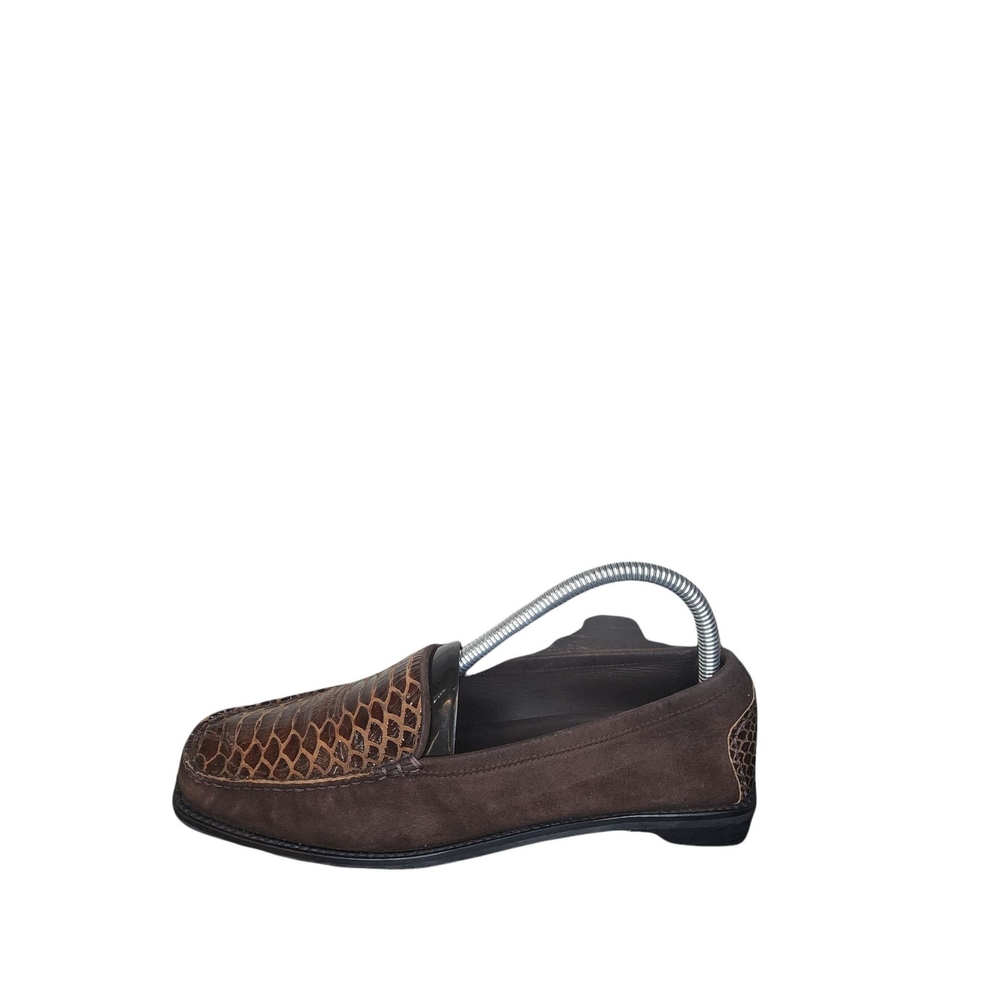 Stuart Weitzman Stuart Weitzman Loafers Women Sz 8M Brown Leather Designer A Size US 8 / IT 38 - 1 Thumbnail