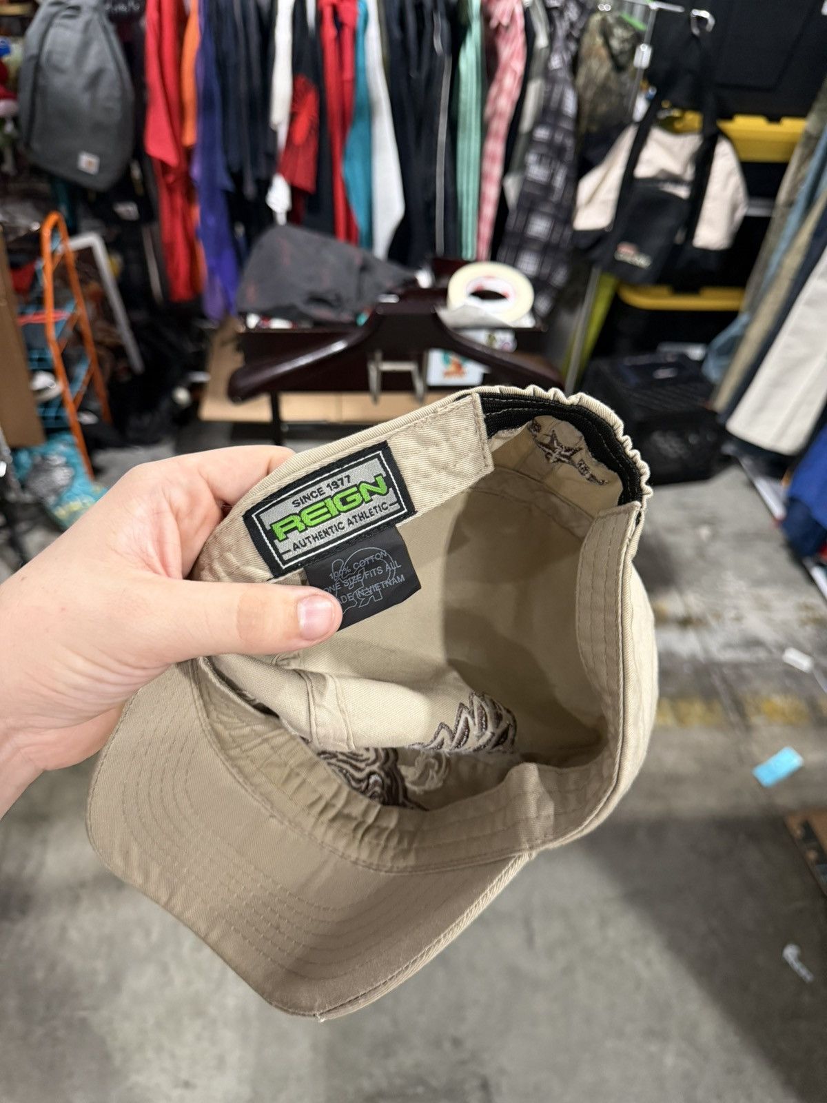 Other Y2K Vintage Reign Embroidered Cadet Hat Size ONE SIZE - 4 Thumbnail