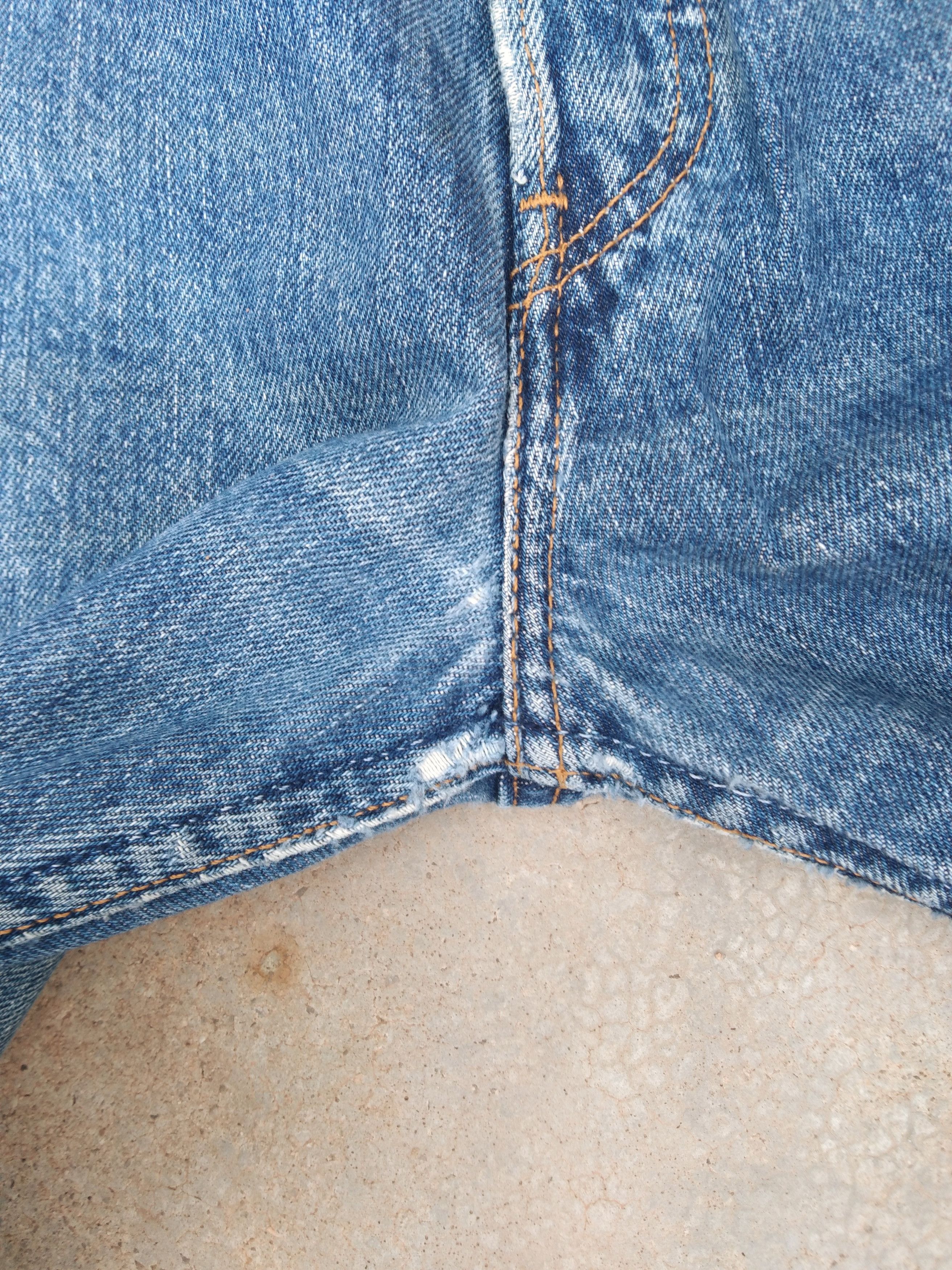 Levi's Vintage Levi's 501 Straight Leg Jeans 33x32 Size US 33 - 5 Thumbnail