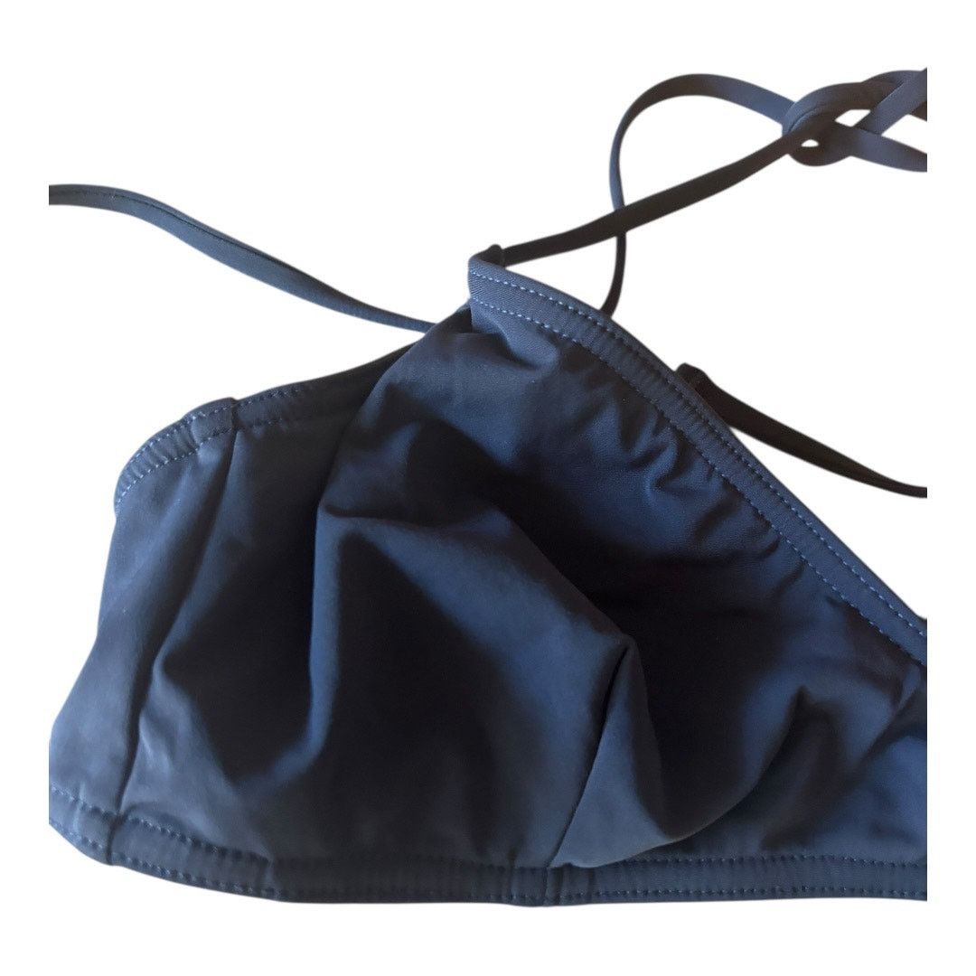 Gap GapBody Navy Blue Bikini Top Size M Size ONE SIZE - 3 Thumbnail