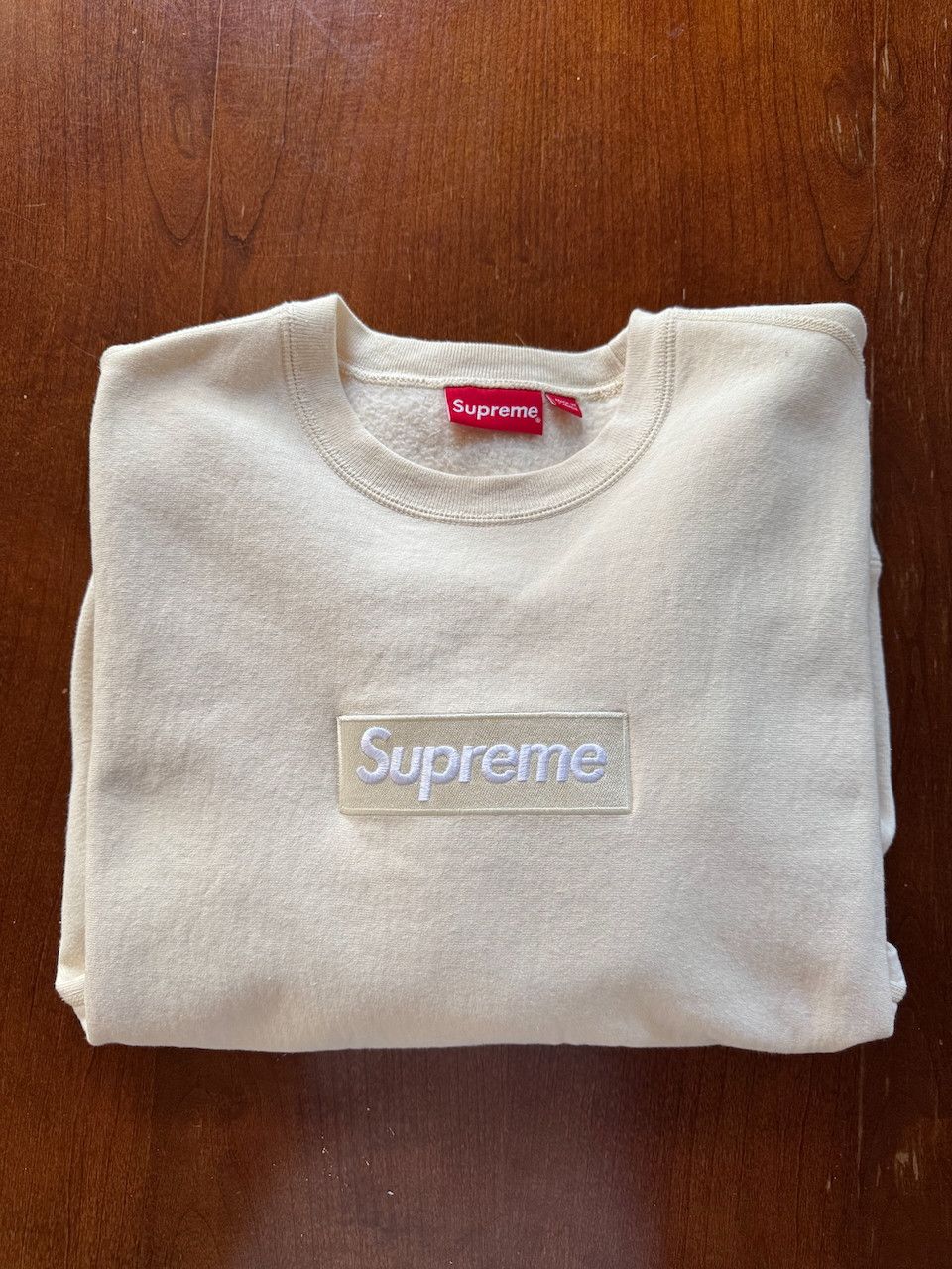 Supreme Supreme Box Logo Crewneck Size US M / EU 48-50 / 2 - 1 Thumbnail