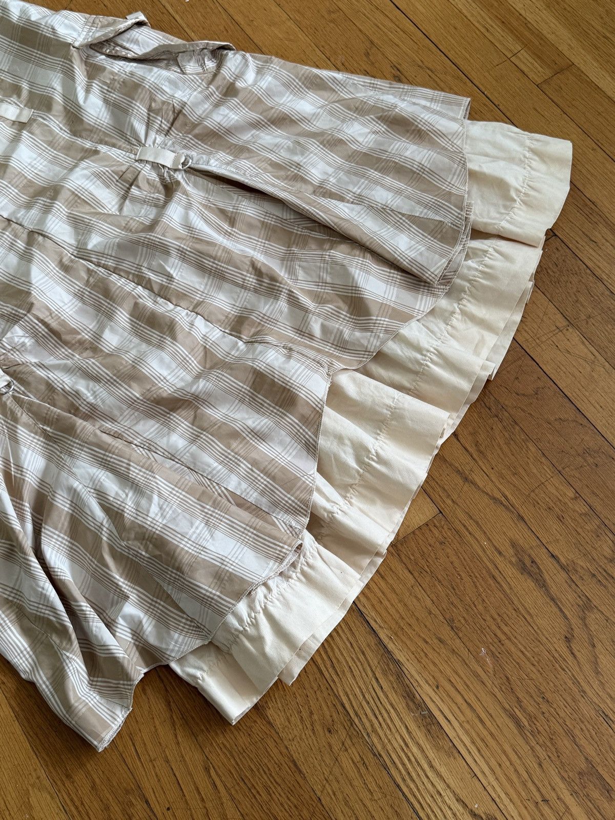 Japanese Brand Vintage Bondage Maxi Skirt Size 28" / US 6 / IT 42 - 3 Thumbnail