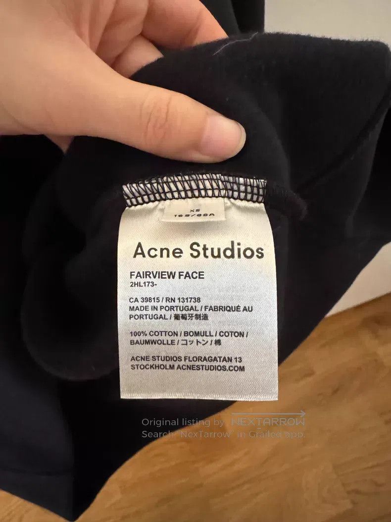 Acne Studios Acne Studios Black Smiley Hoodie Size US XS / EU 42 / 0 - 5 Thumbnail
