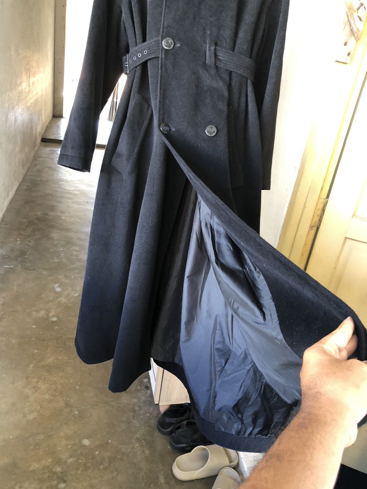 Jean Paul Gaultier On fire🔥 Jean Paul Gaultier Femme Wool Long Coat Size S / US 4 / IT 40 - 12 Thumbnail