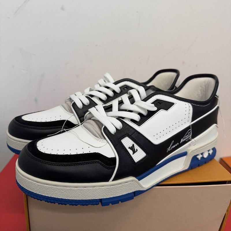 Louis Vuitton Louis Vuitton Stylish Low-Top Trainer Sneakers -2508 Size US 8.5 / EU 41-42 - 1 Thumbnail